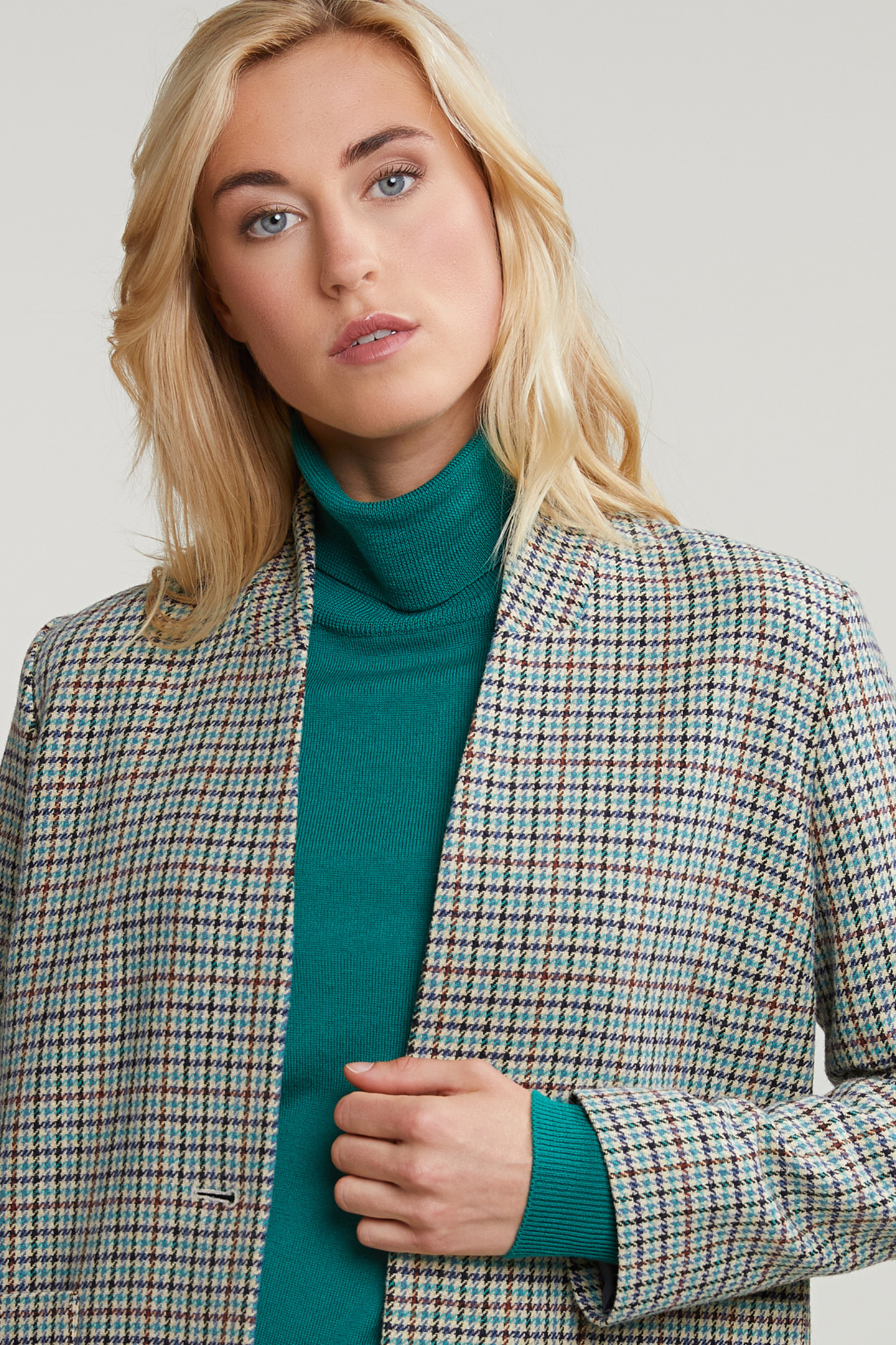 CHECKED BLAZER MULTI 4