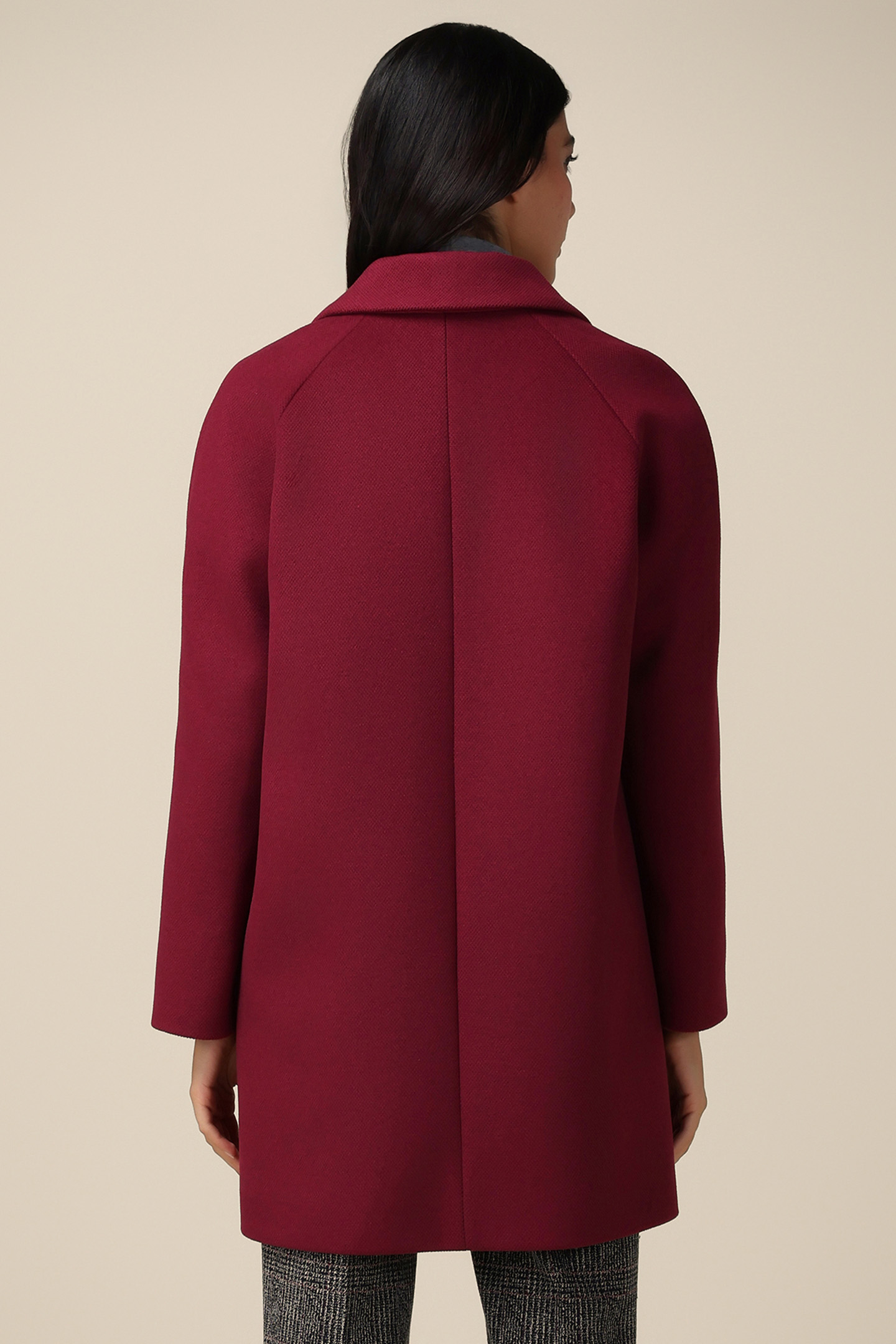 CLOTH COAT BORDEAUX 2
