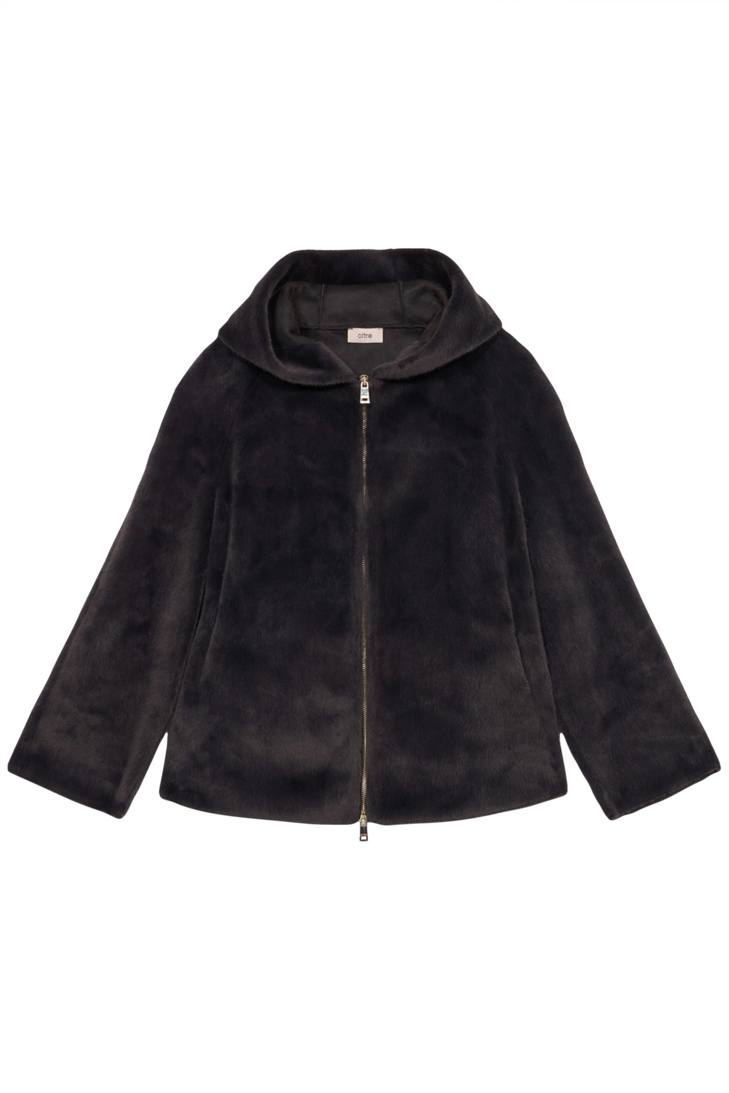 HOODED TEDDY BEAR JACKET GREY 3