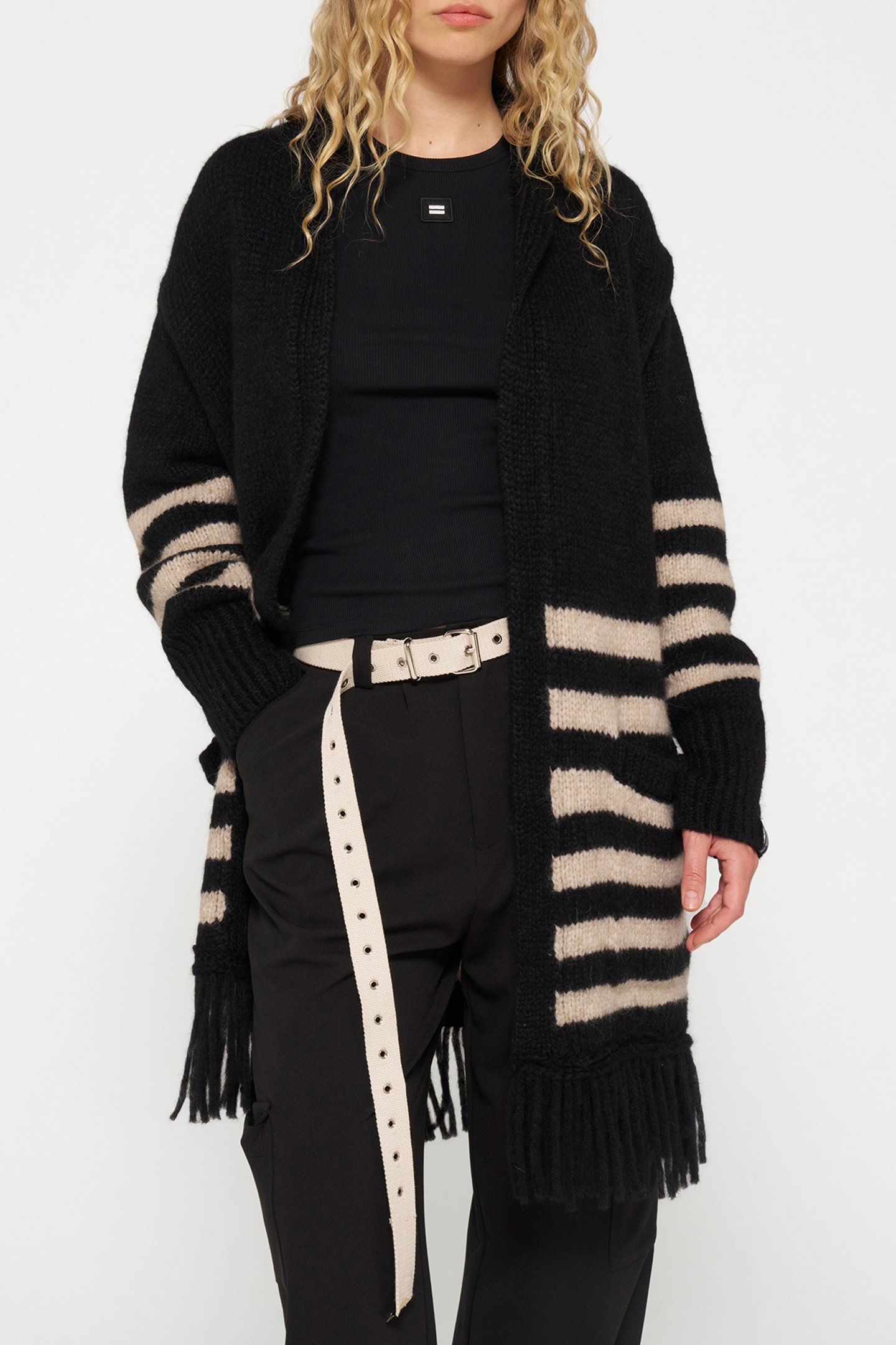 CARDIGAN KNIT STRIPES 3064 1