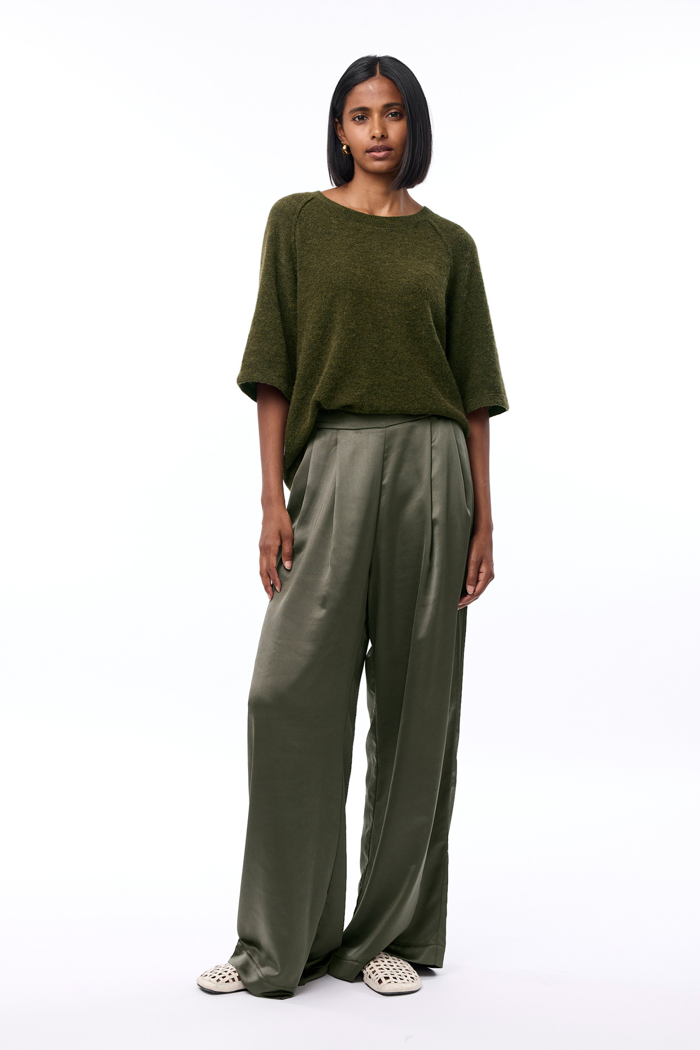 DEYNE PANTS DARK OLIVE 5
