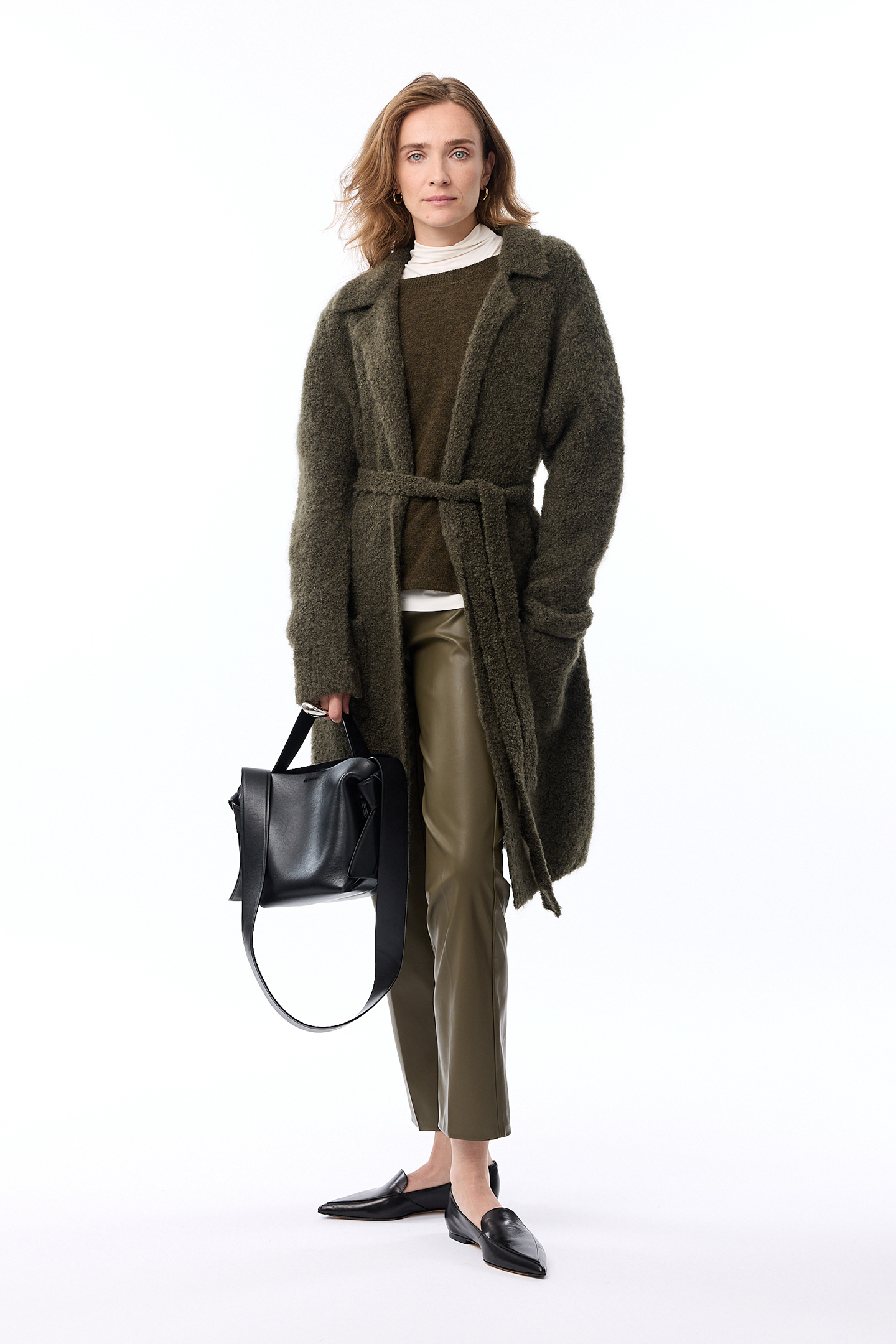 CLEO PANTS DARK OLIVE 5