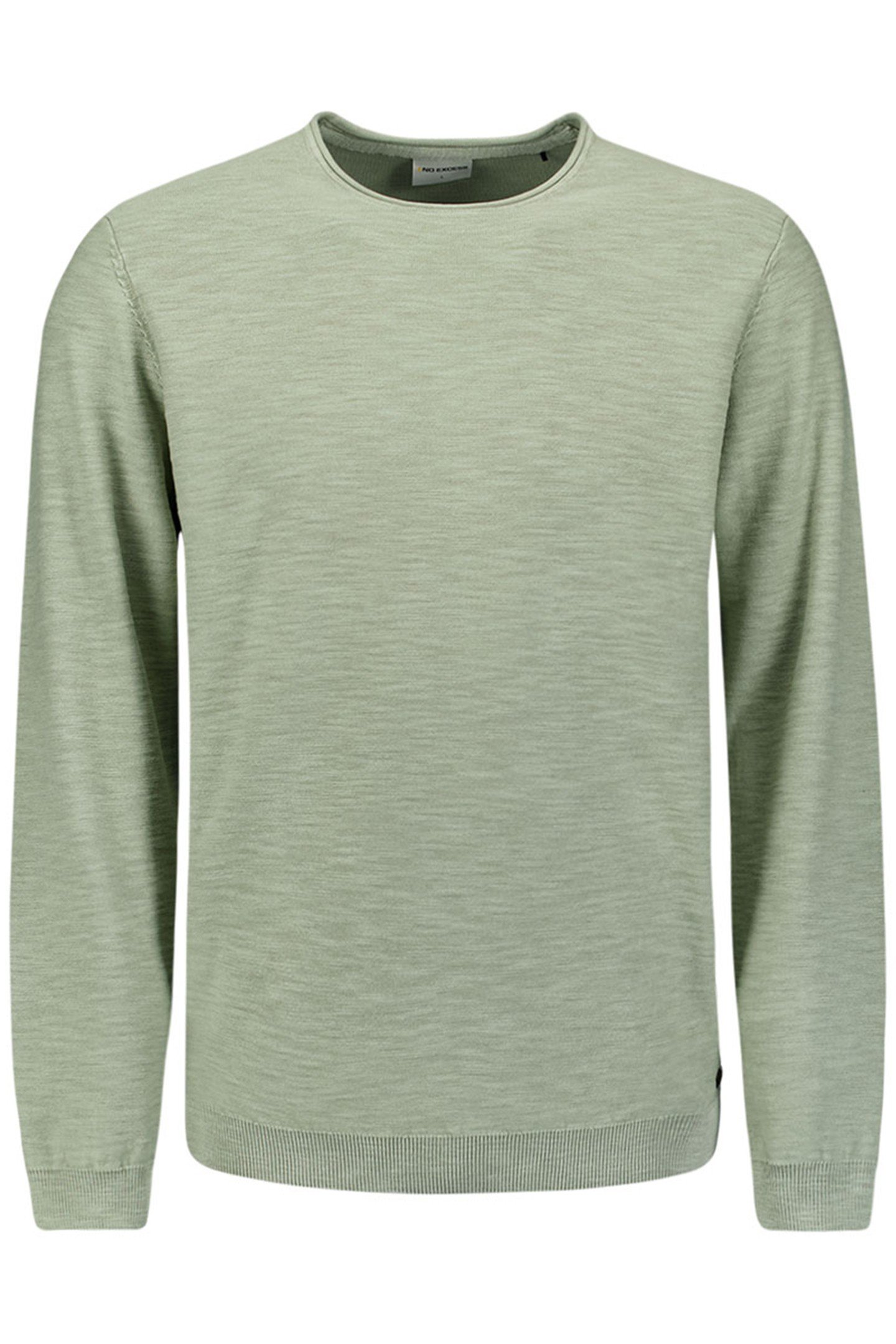 PULLOVER CREWNECK GARMENT DYED + STONE WASHED SMOKE 4