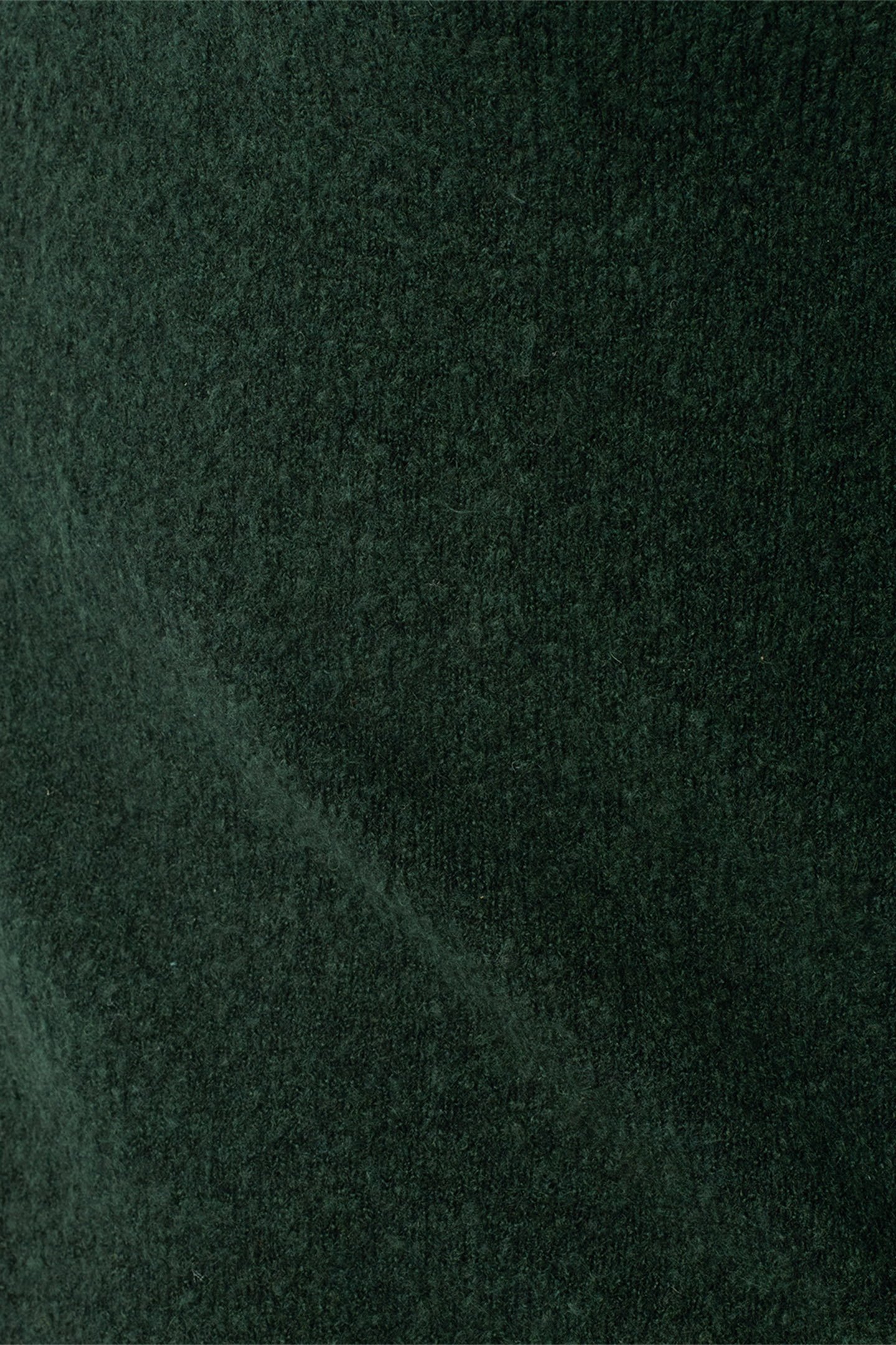 PULLOVER CREWNECK MELANGE WITH WOOL DARK GREEN 7