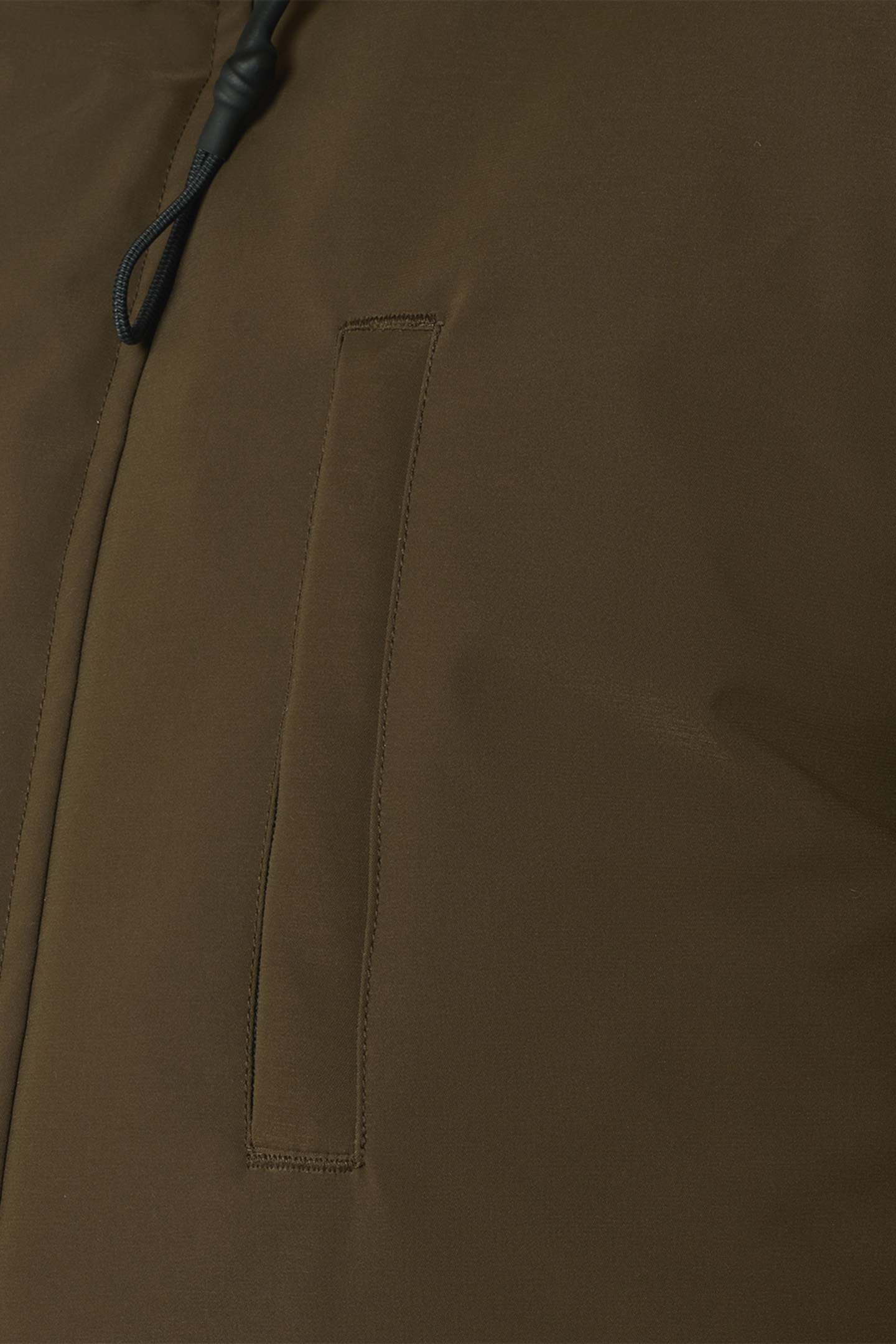 JACKET LONG FIT HOODED TAUPE 7