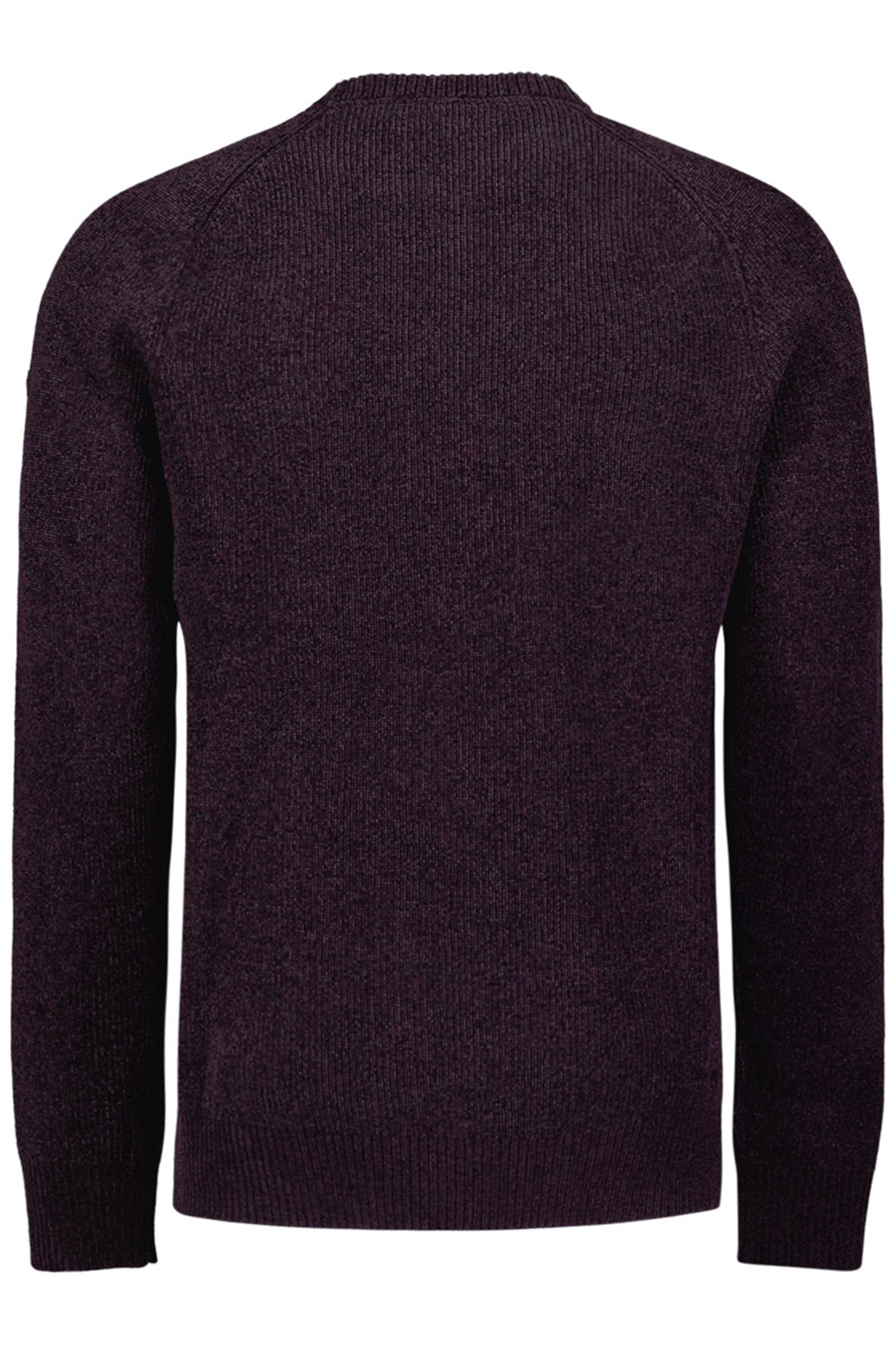 PULLOVER CREWNECK 2 COLOURED CHENILLE AUBERGINE 5