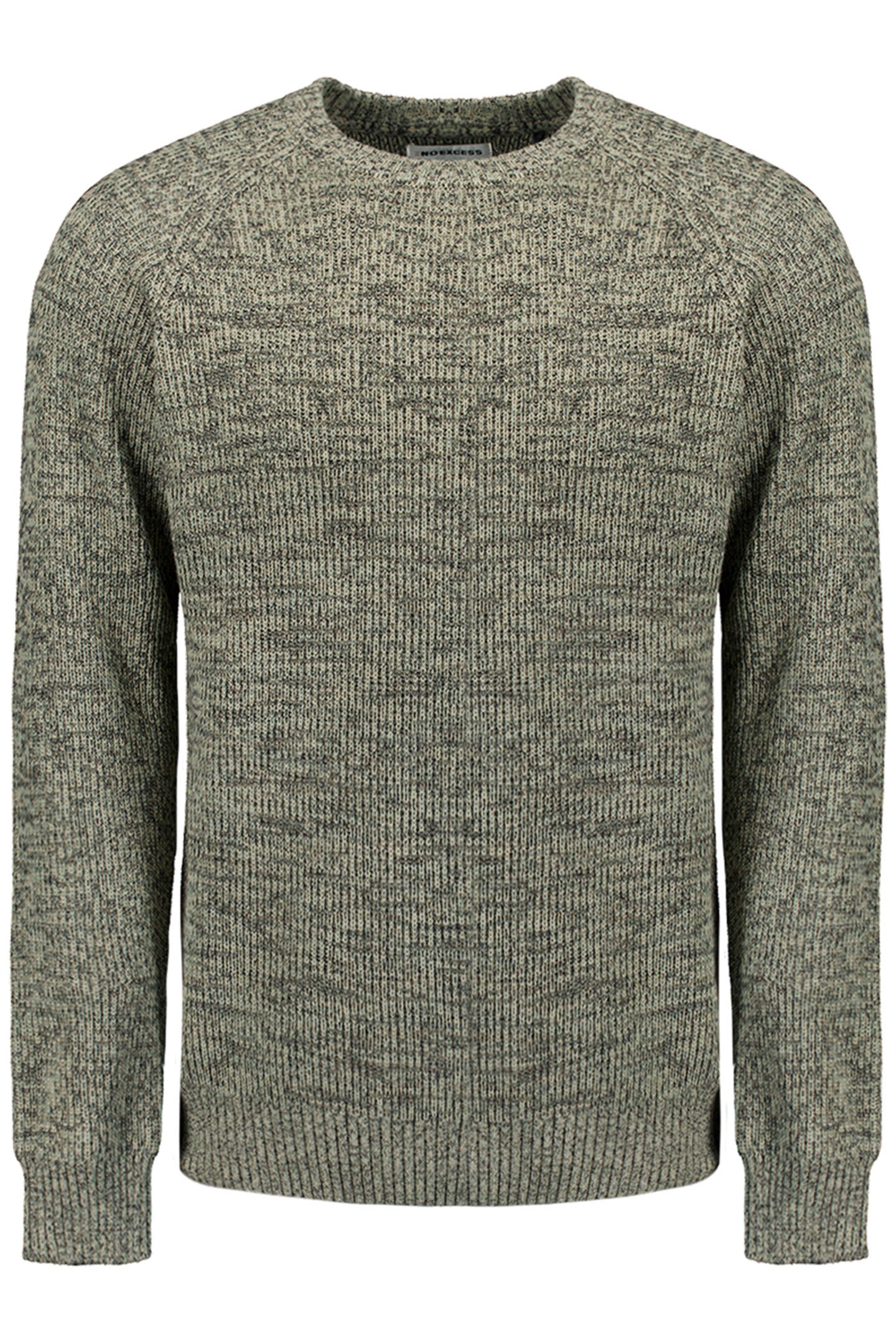 PULLOVER CREWNECK 3 COLOURED RIB SMOKE 3