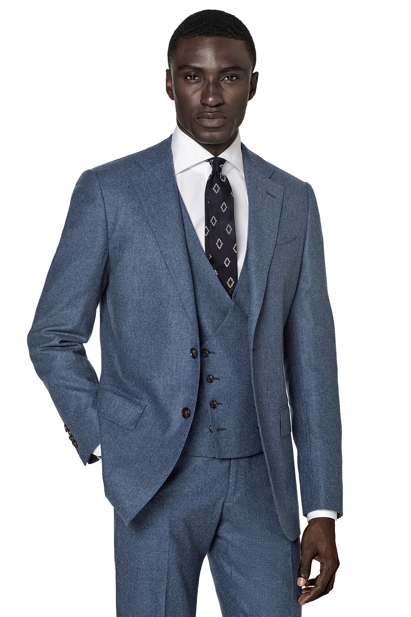 SUIT3P-MID BLUE MID BLUE 1