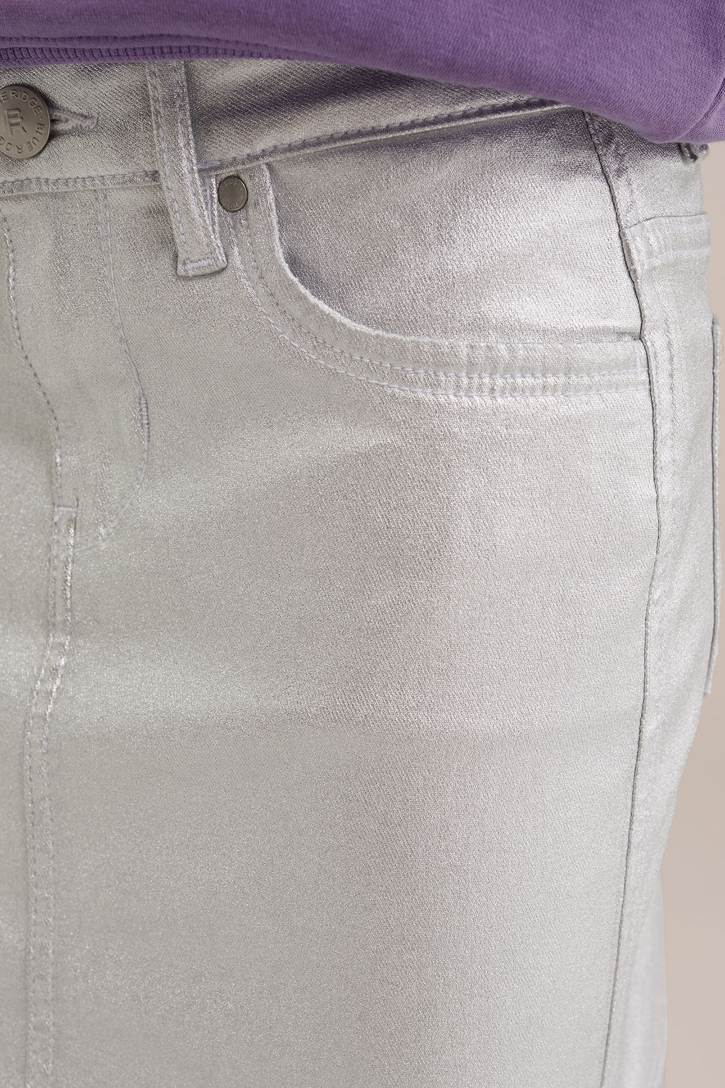 SKIRT MINI LENGTH SILVER 5