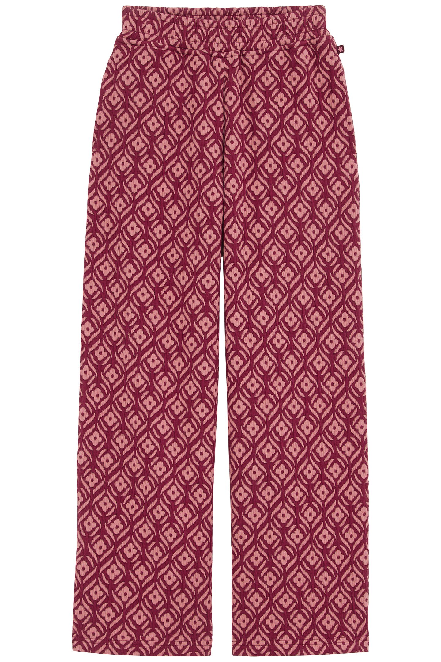 TROUSER BURGUNDY RED 3