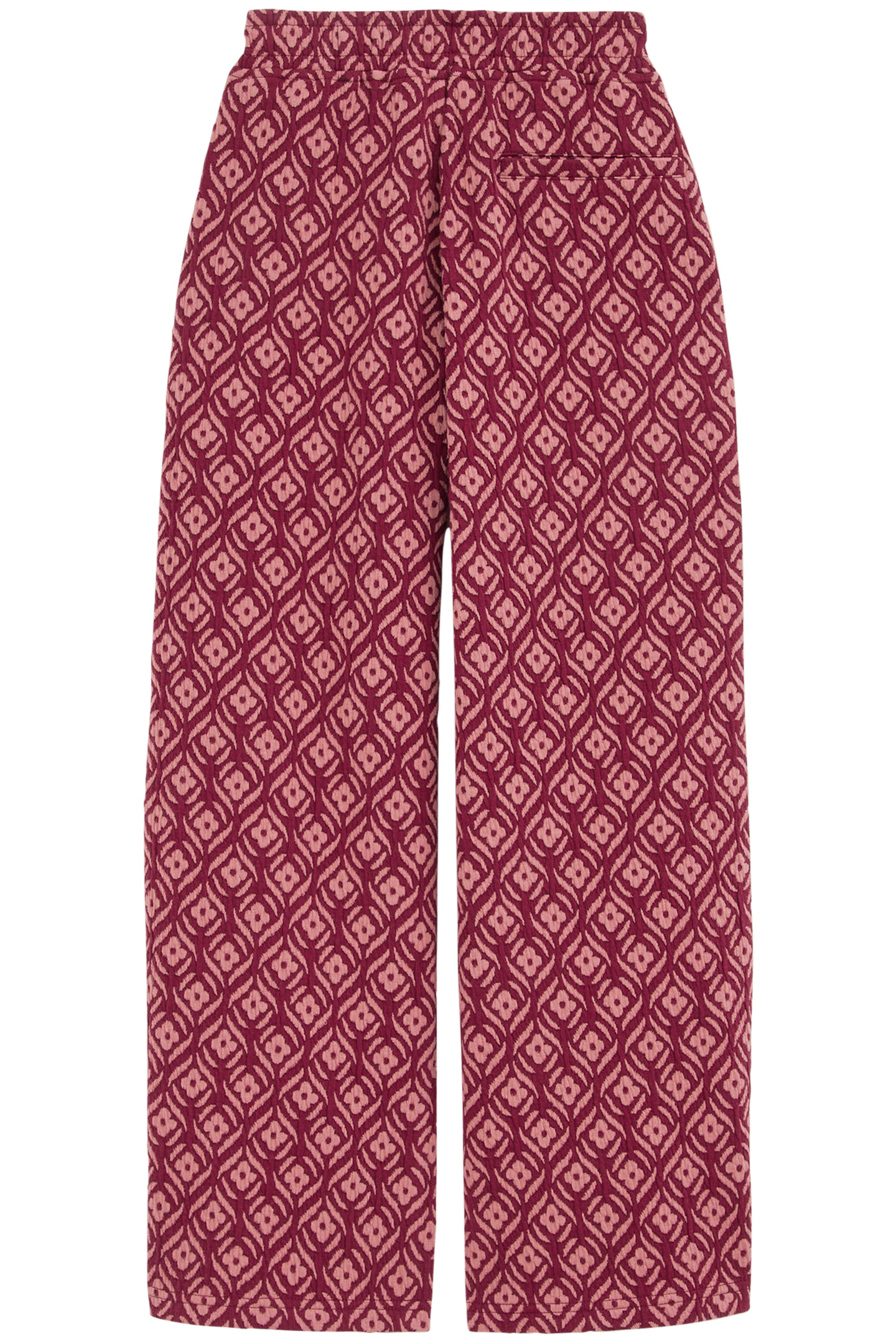 TROUSER BURGUNDY RED 4