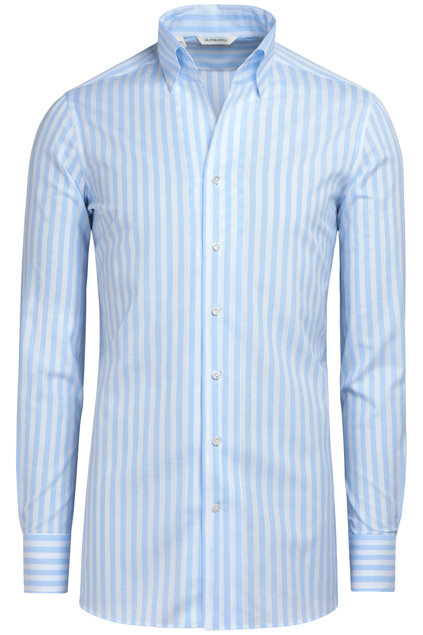 LUXURY BLUE STRIPE ONE PIECE CO/LI LIGHT BLUE 2