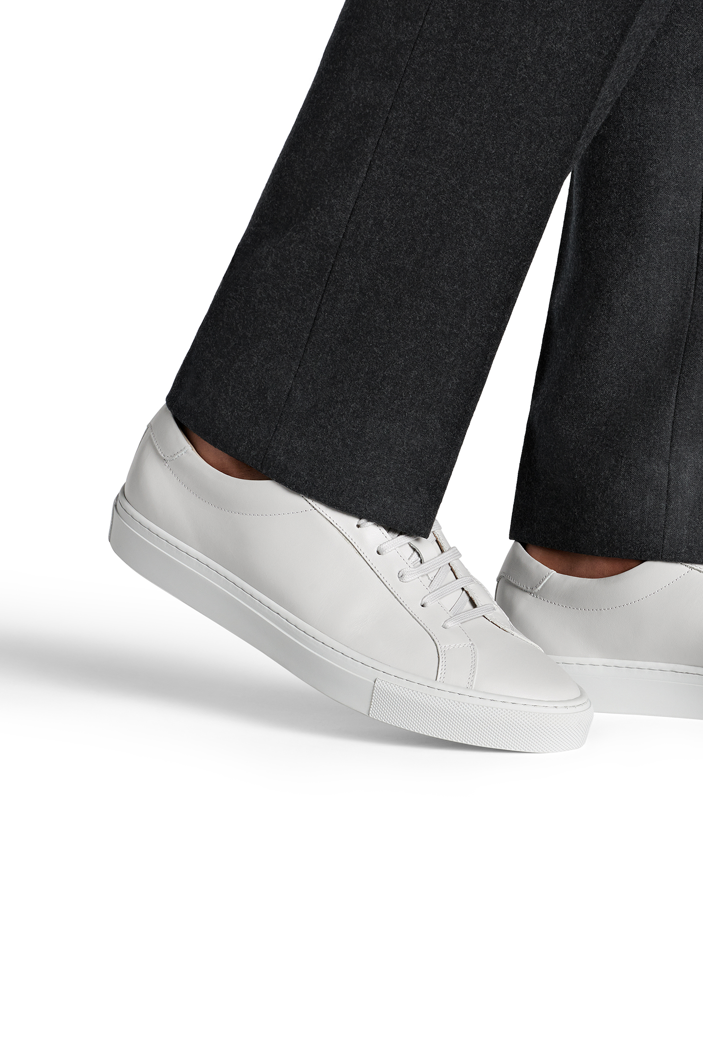 LEATHER-SNEAKER-LGREY LIGHT GREY 2