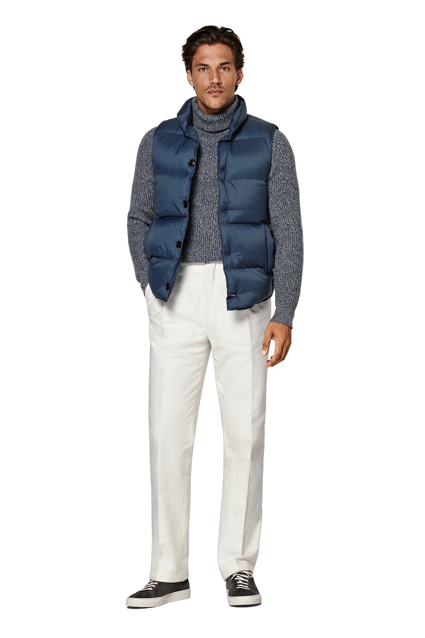 PADDEDVEST-BLUE MID BLUE 1