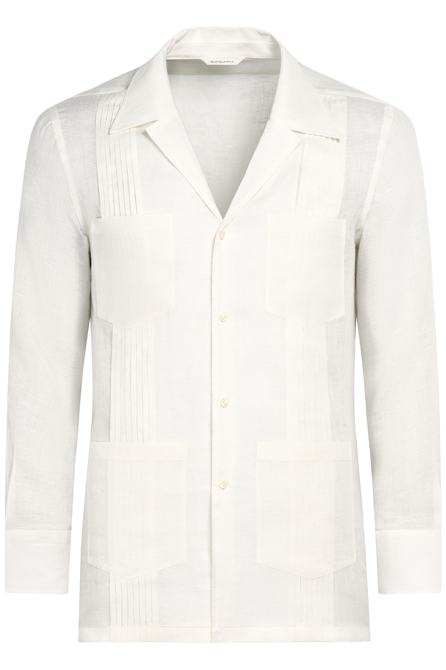 GUAYABERA LINEN WHITE 3