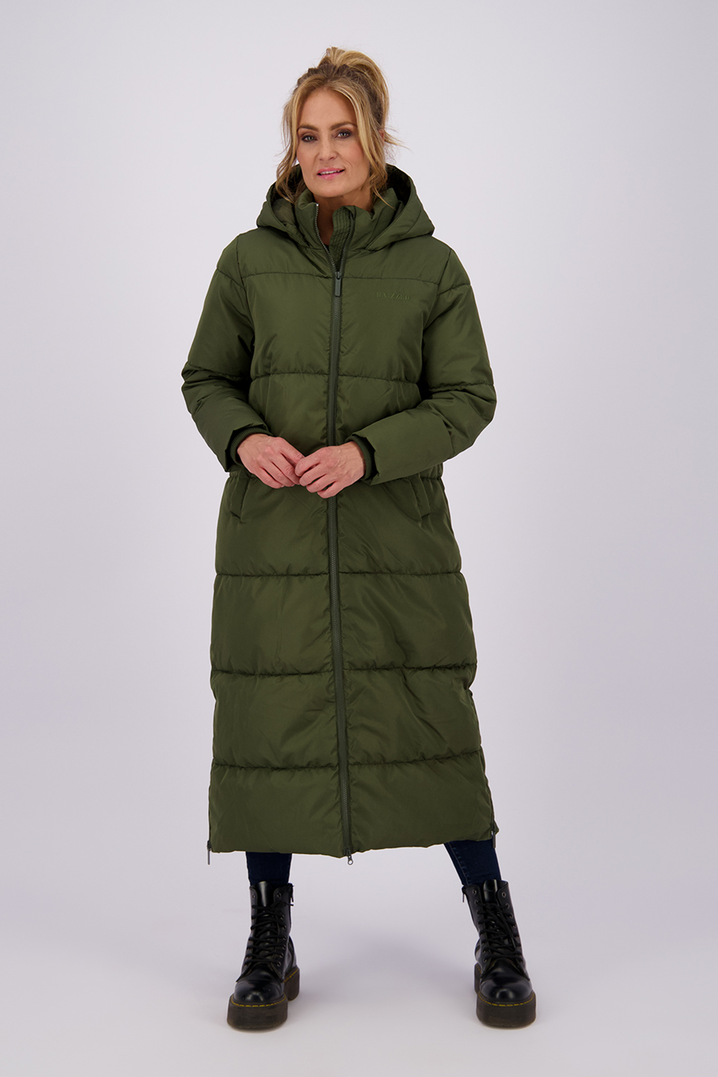 TEVINA JACKETS DARK ARMY GREEN 1