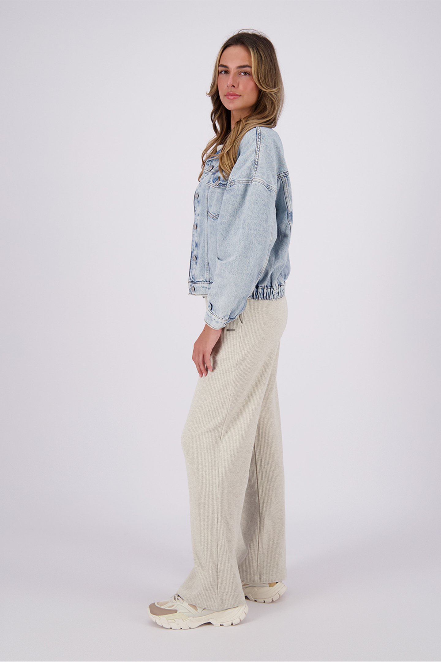 VERONICA DENIM JACKET LIGHT BLUE STONE 6