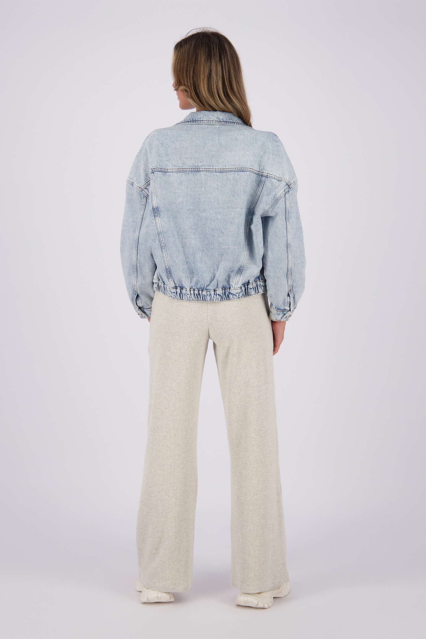 VERONICA DENIM JACKET LIGHT BLUE STONE 2