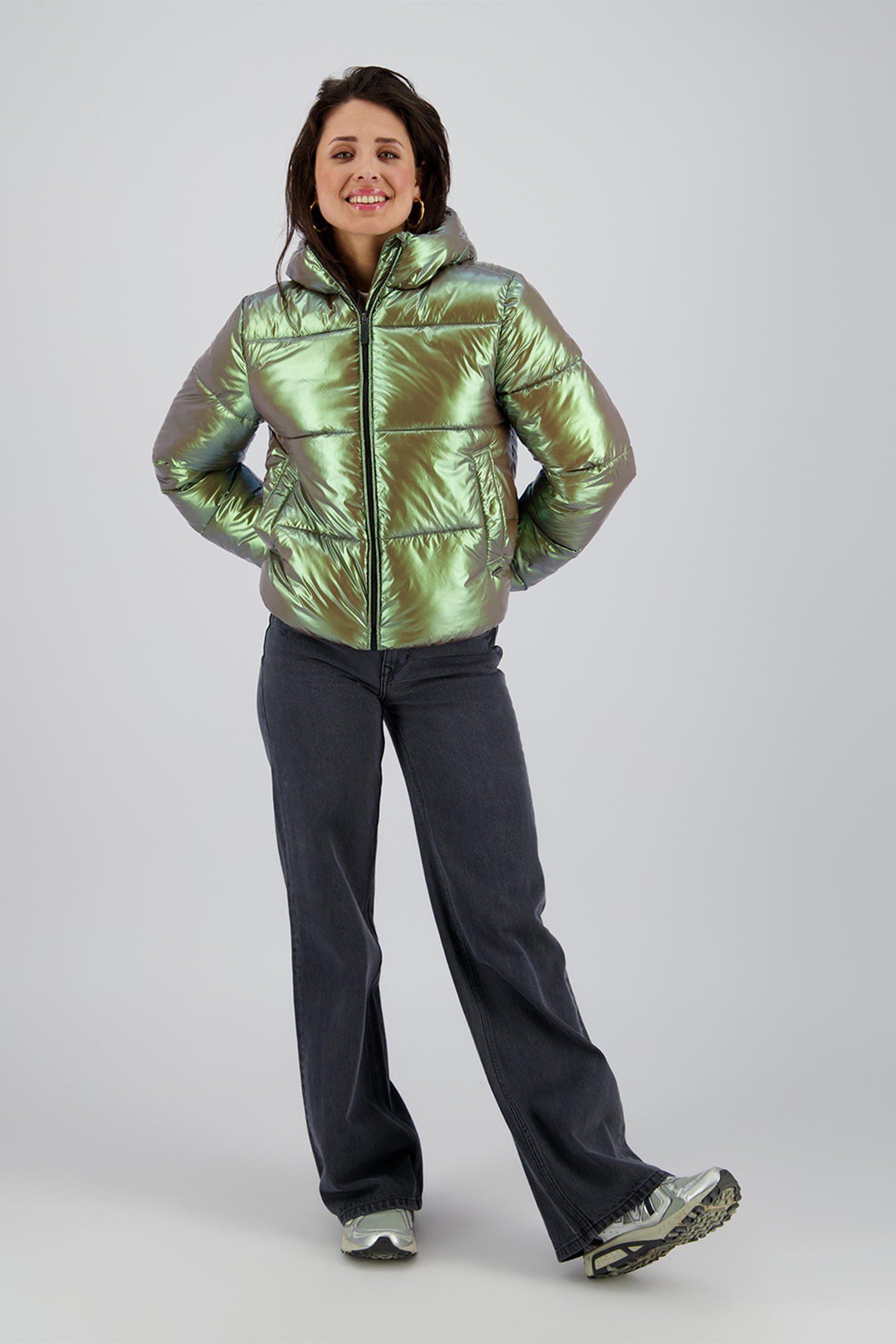 MORLEY JACKETS GREEN METALLIC 1