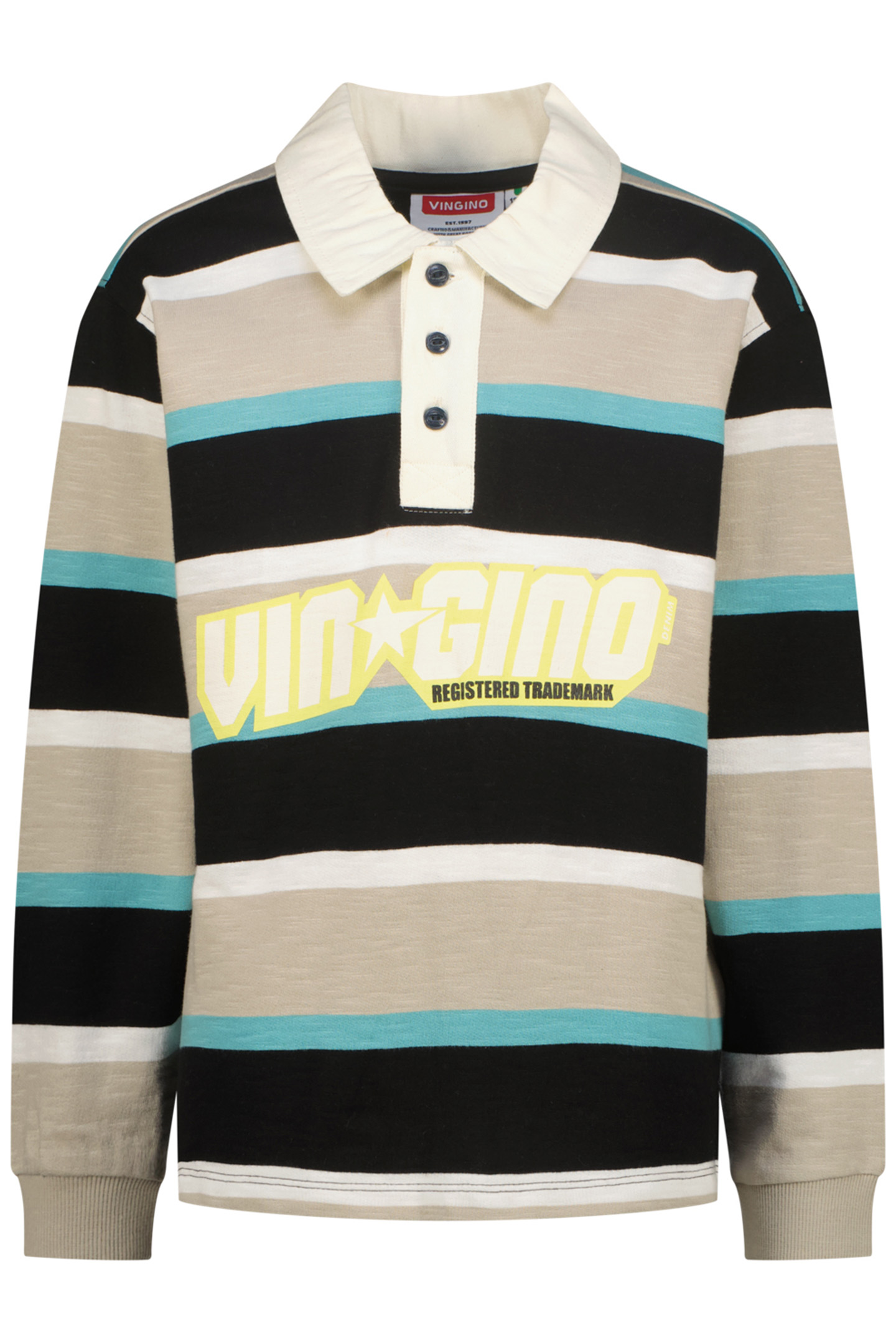 BOYS NAYO POLO DEEP BLACK 1