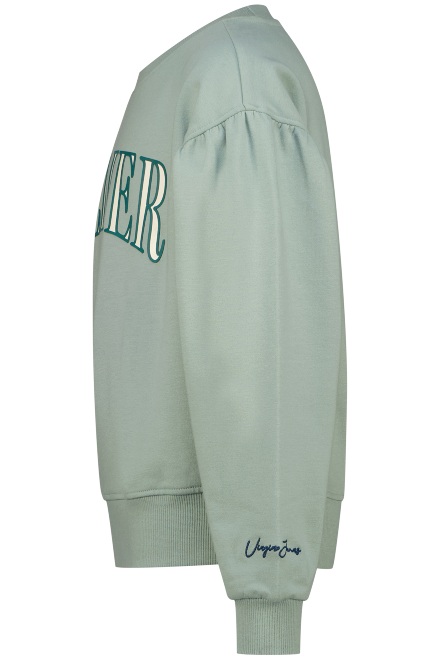 GIRLS NORAN SWEATER JADE GREEN 3