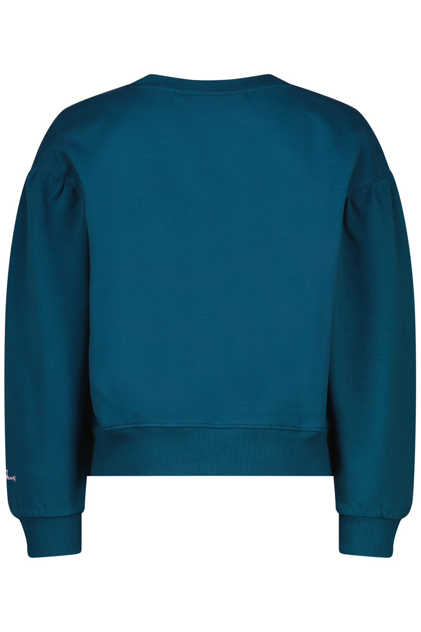 GIRLS NORAN SWEATER PETROL BLUE 2