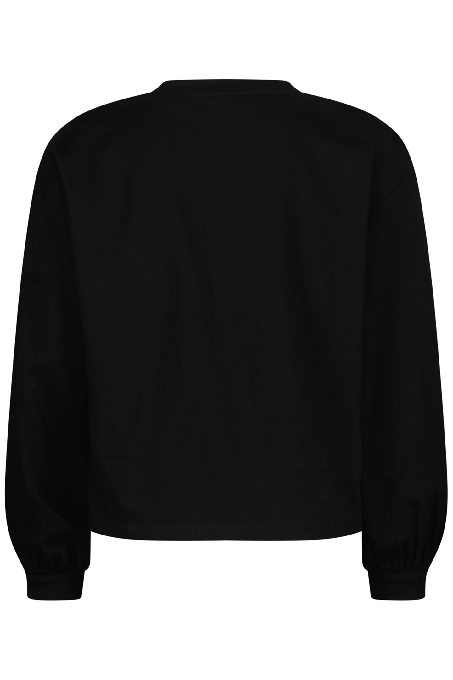 GIRLS JINNIE SWEATER WASHED BLACK 2