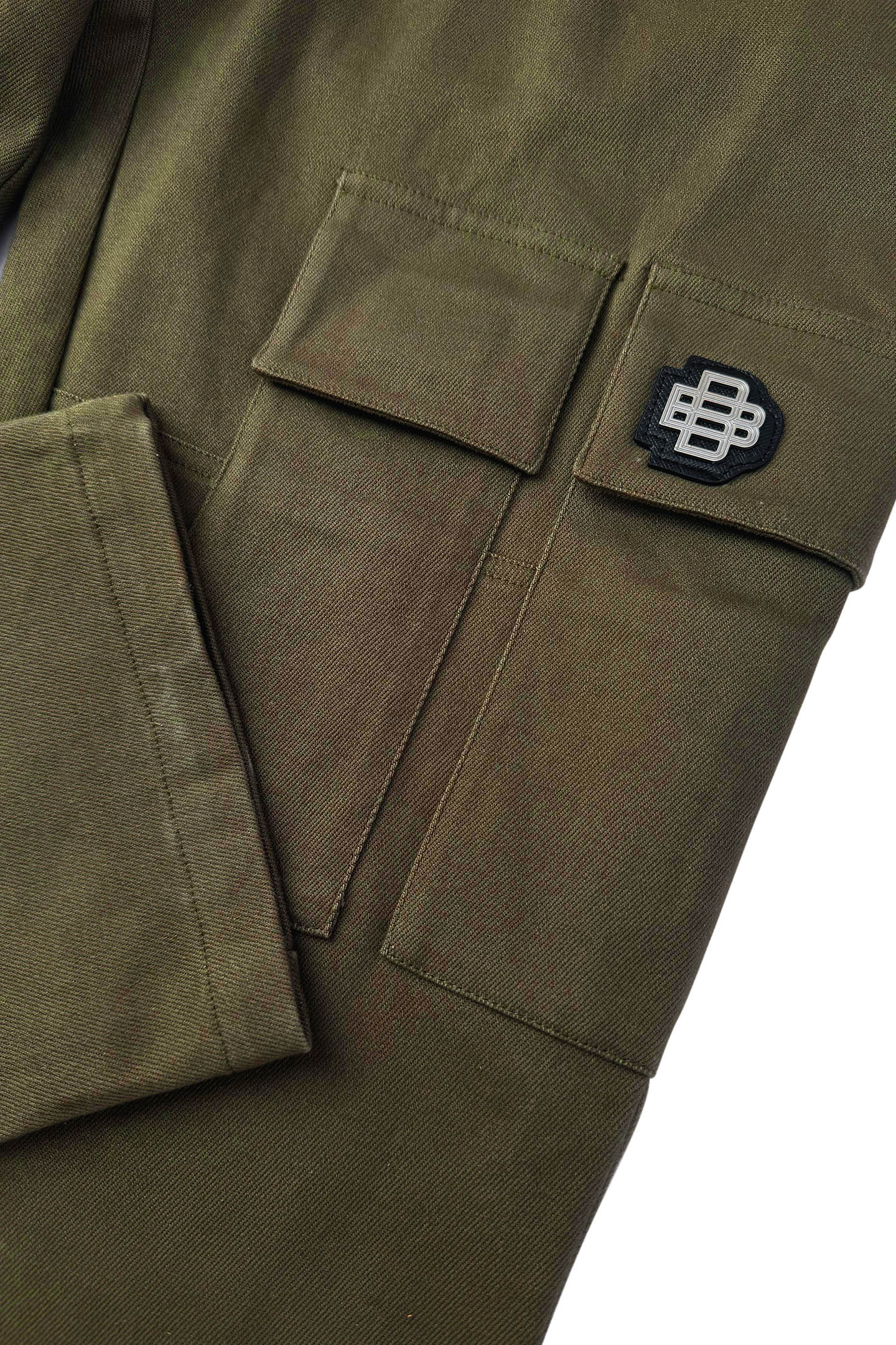 MONOGRAM CARGO PANTS MOSS GREEN 6