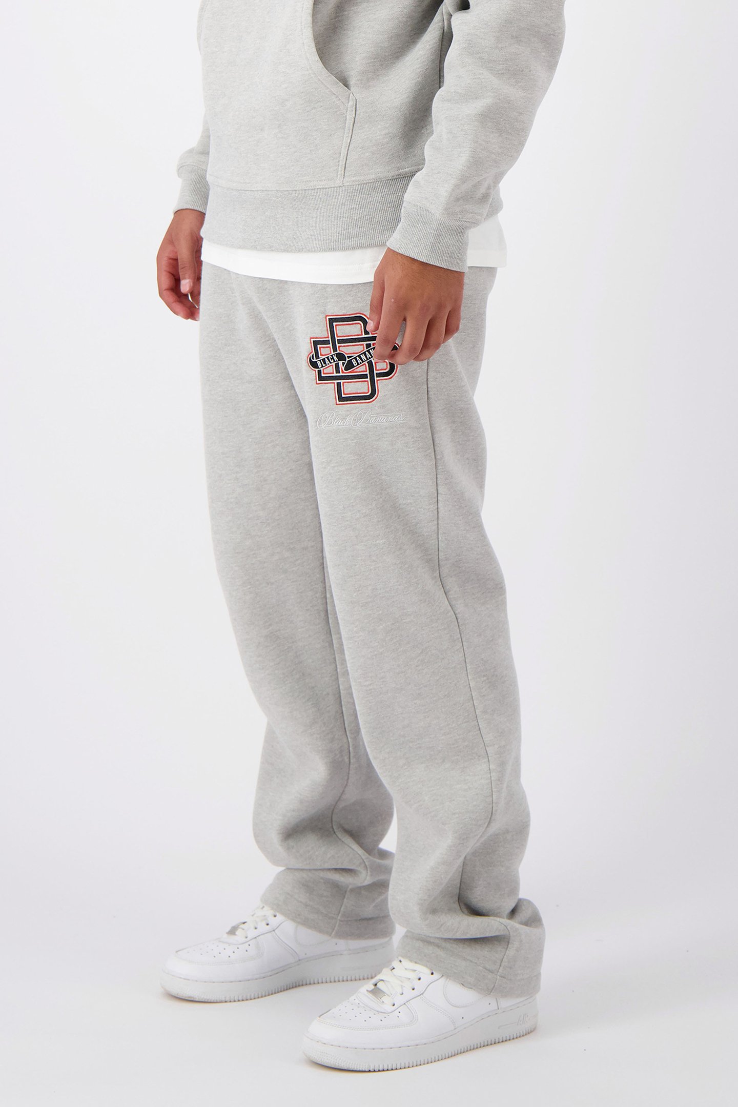 CITY SWEATPANTS MELANGE GREY 1