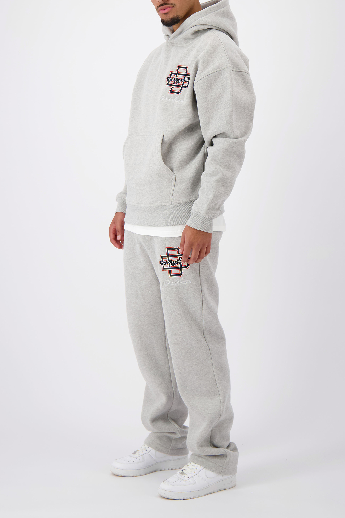CITY SWEATPANTS MELANGE GREY 5