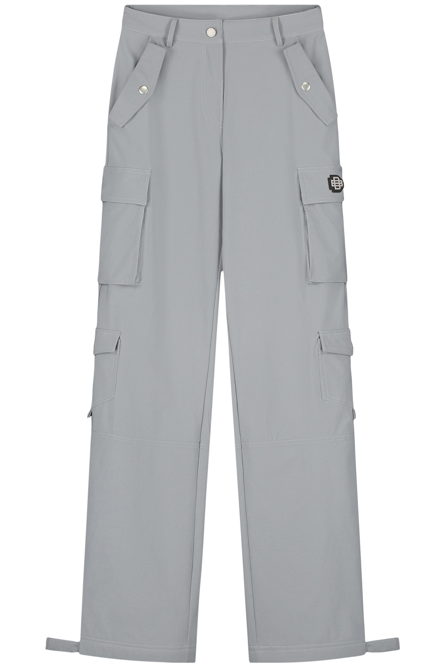 MULTI POCKET CARGO PANTS GREY 5