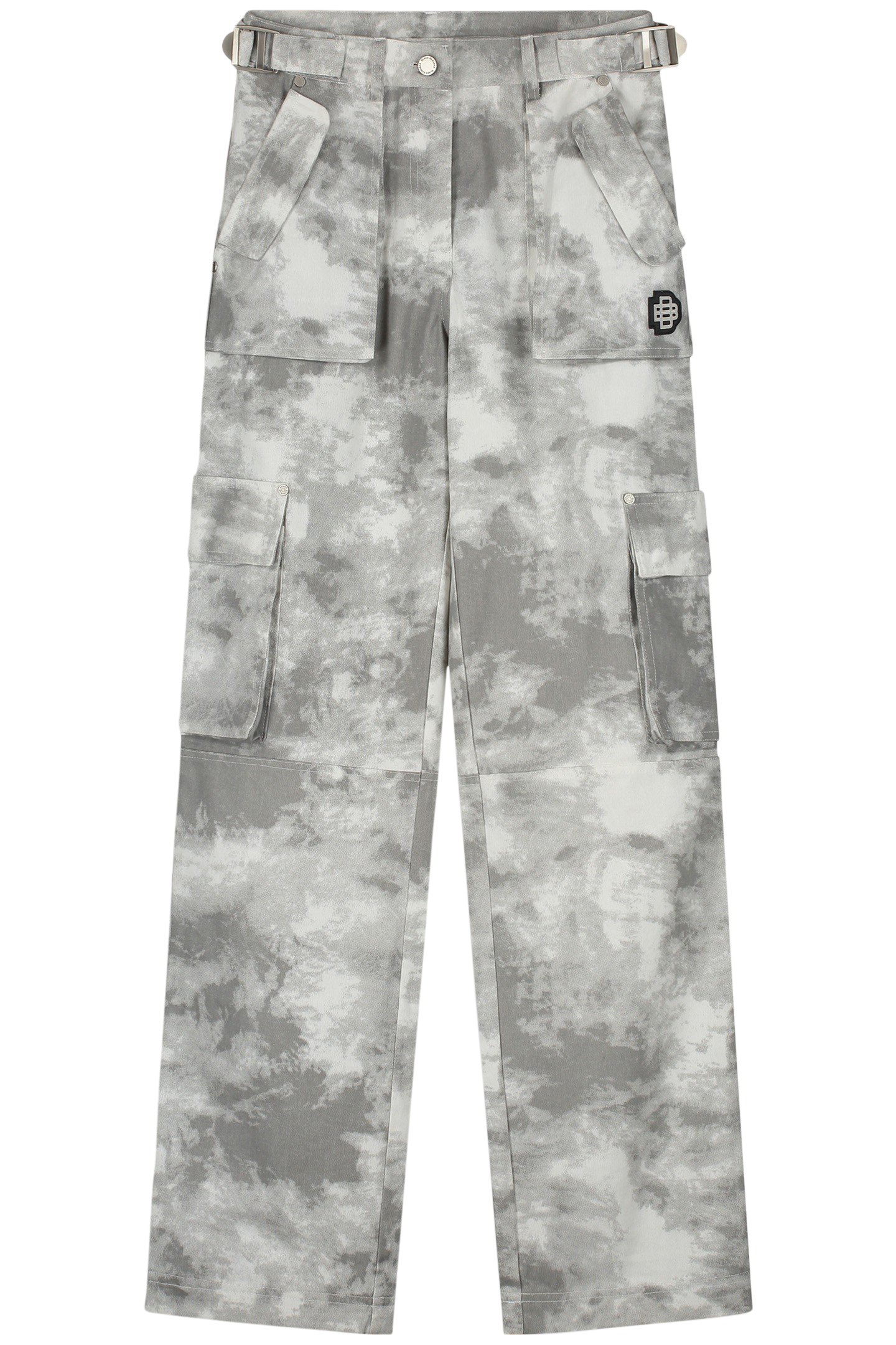 CAMO CARGO PANTS GREY 1