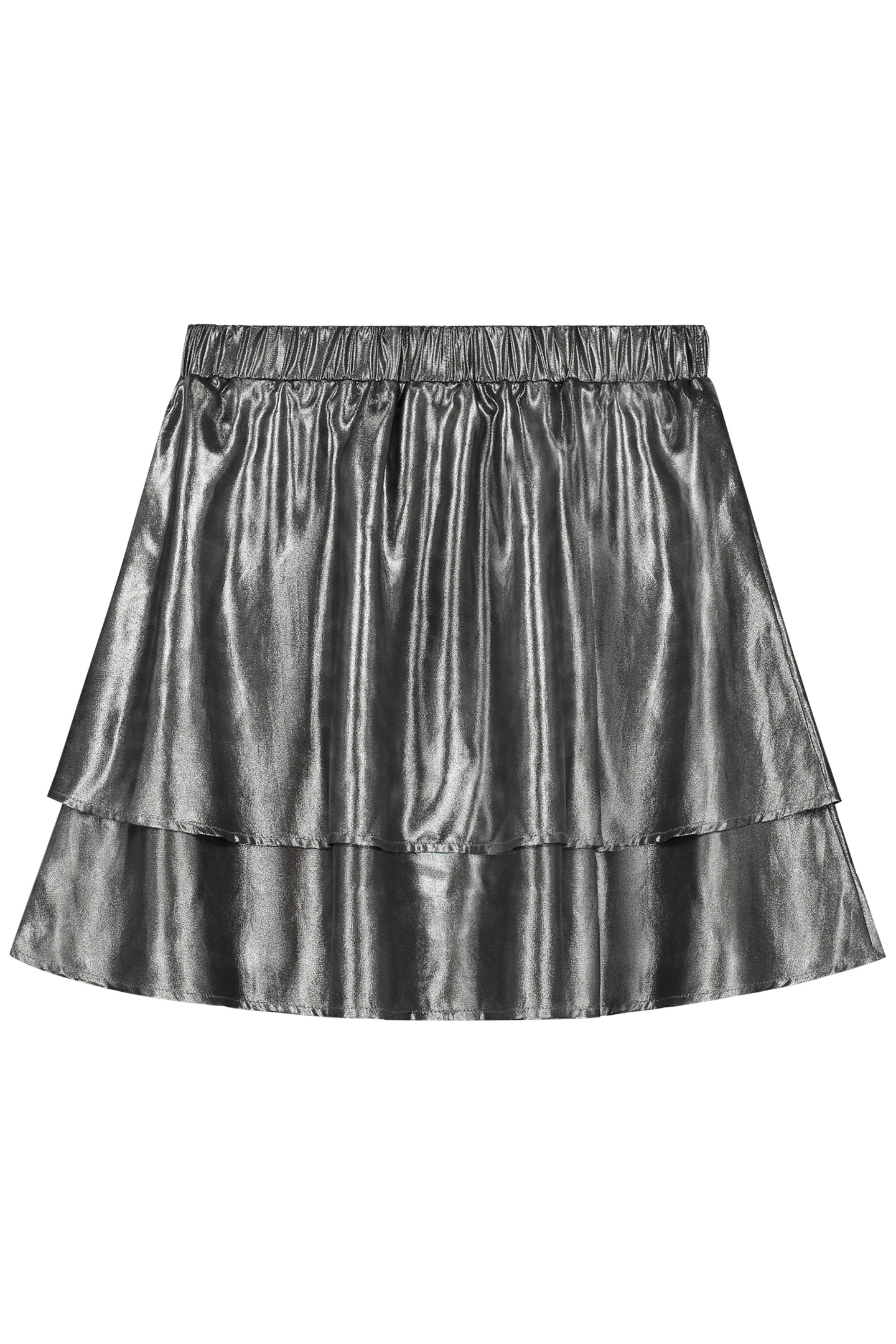 THIRZA SKIRT DARK SILVER 2