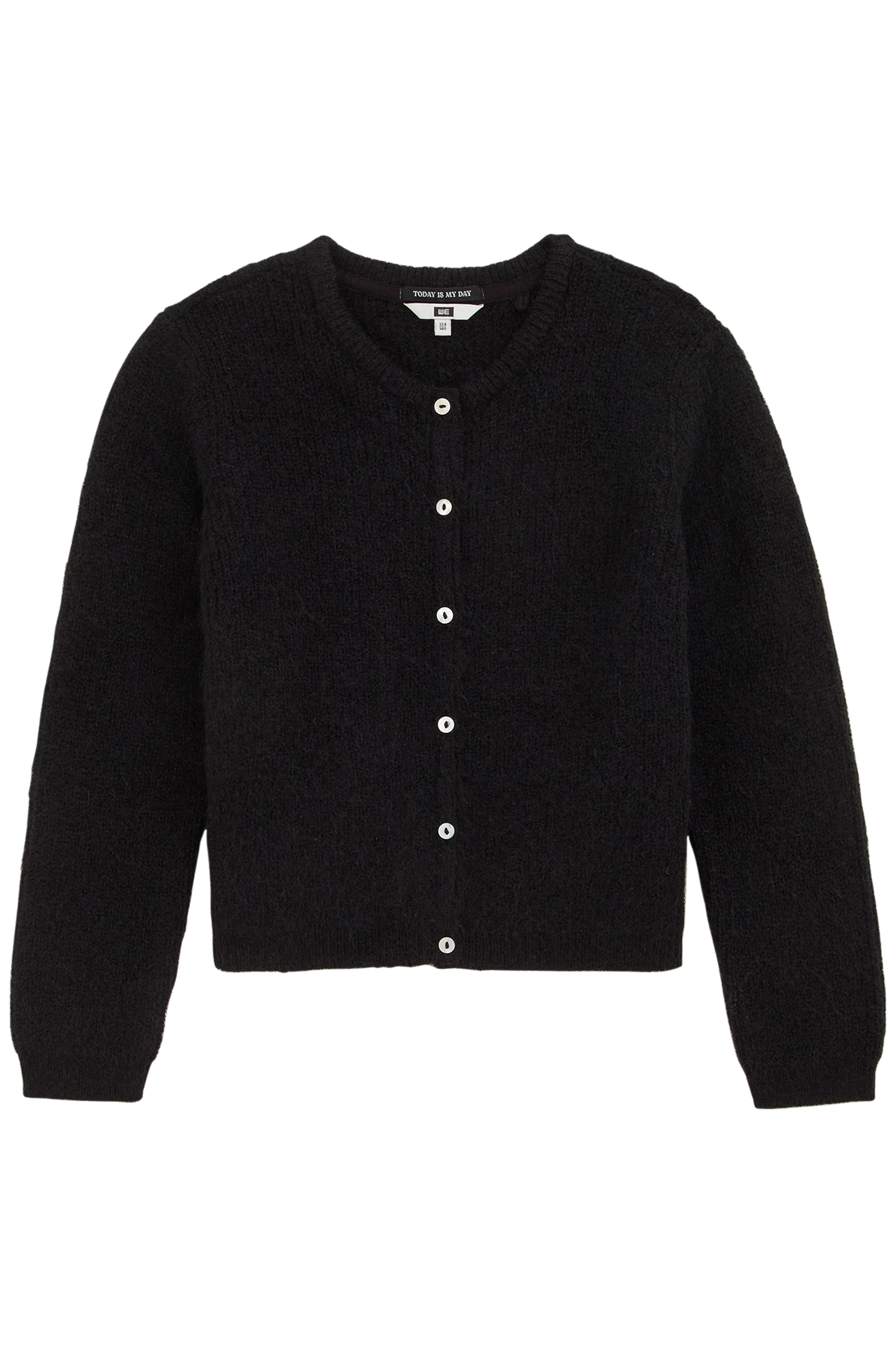 KNITTED CARDIGAN BLACK 3