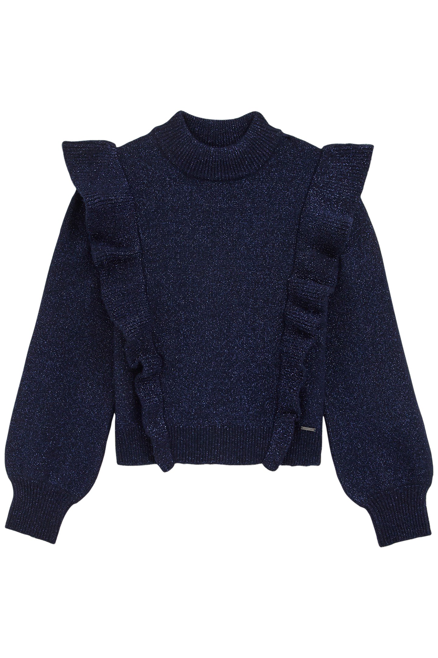 KNITTED PULLOVER DARK BLUE 3