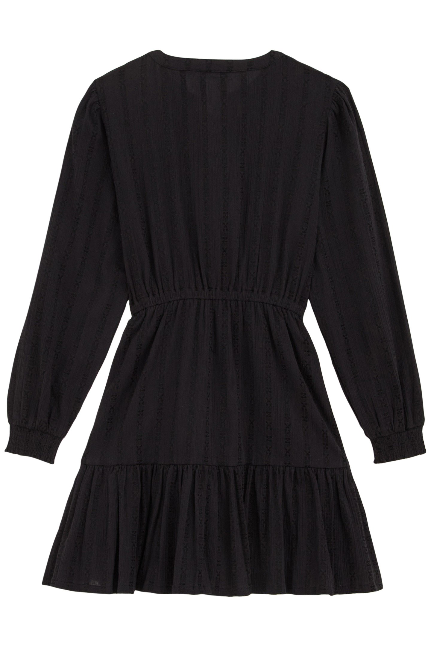 DRESS MID LENGTH BLACK 4