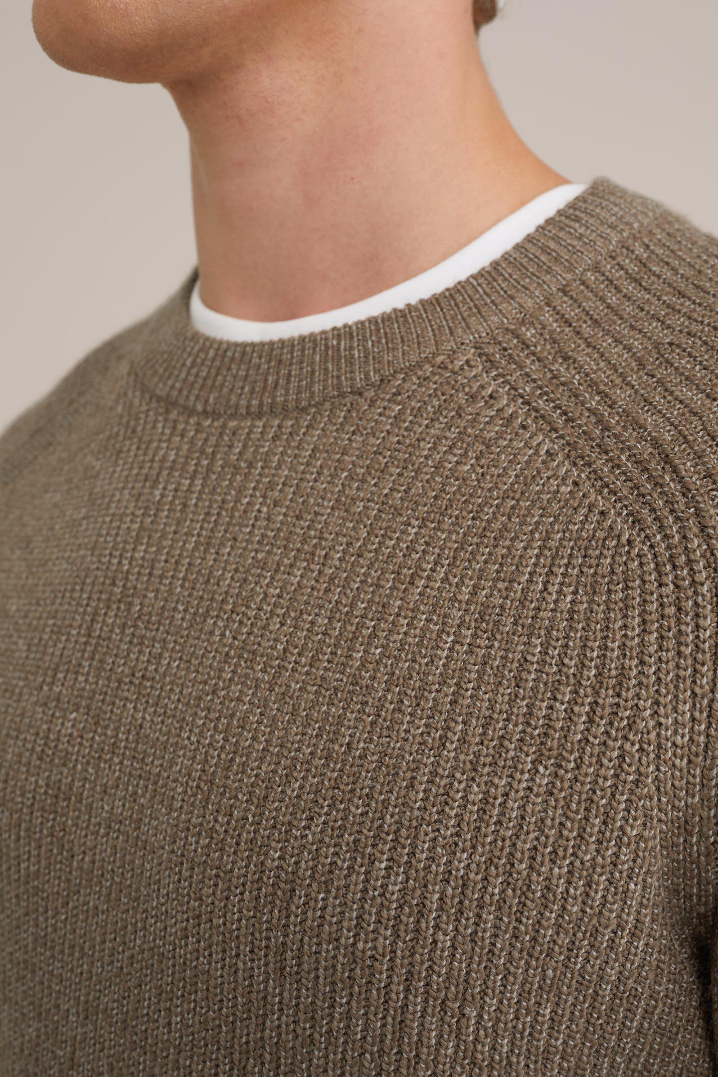 PULLOVER LIGHT BROWN 6