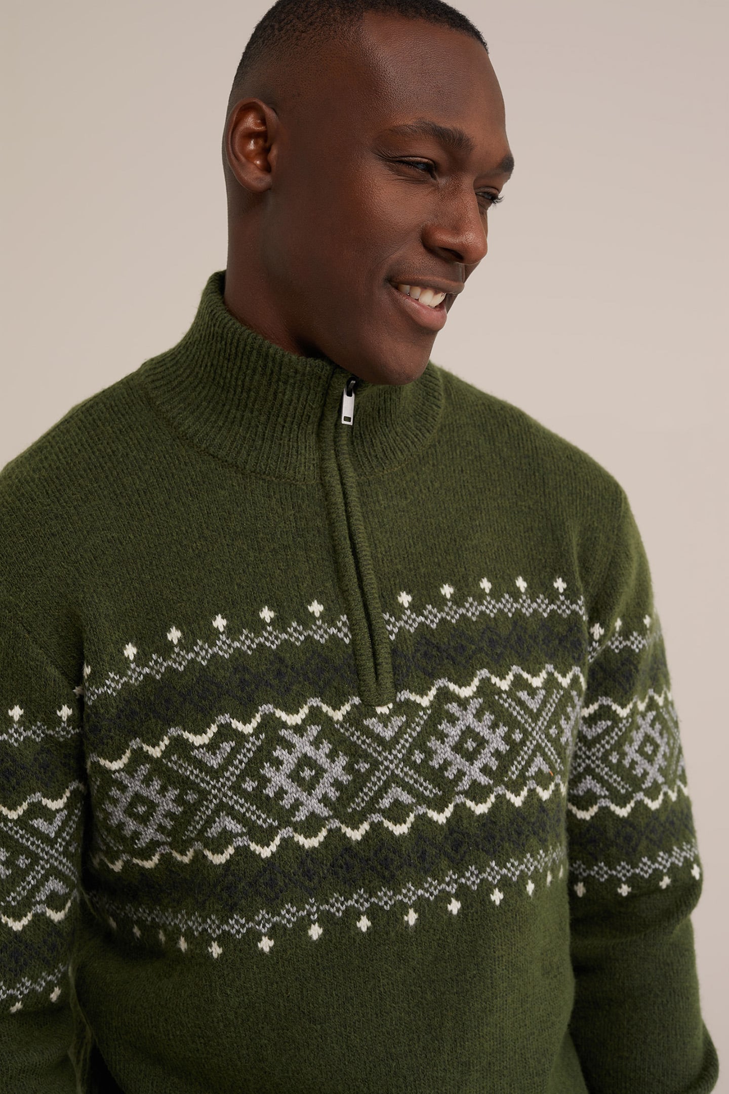 PULLOVER DARK GREEN 5