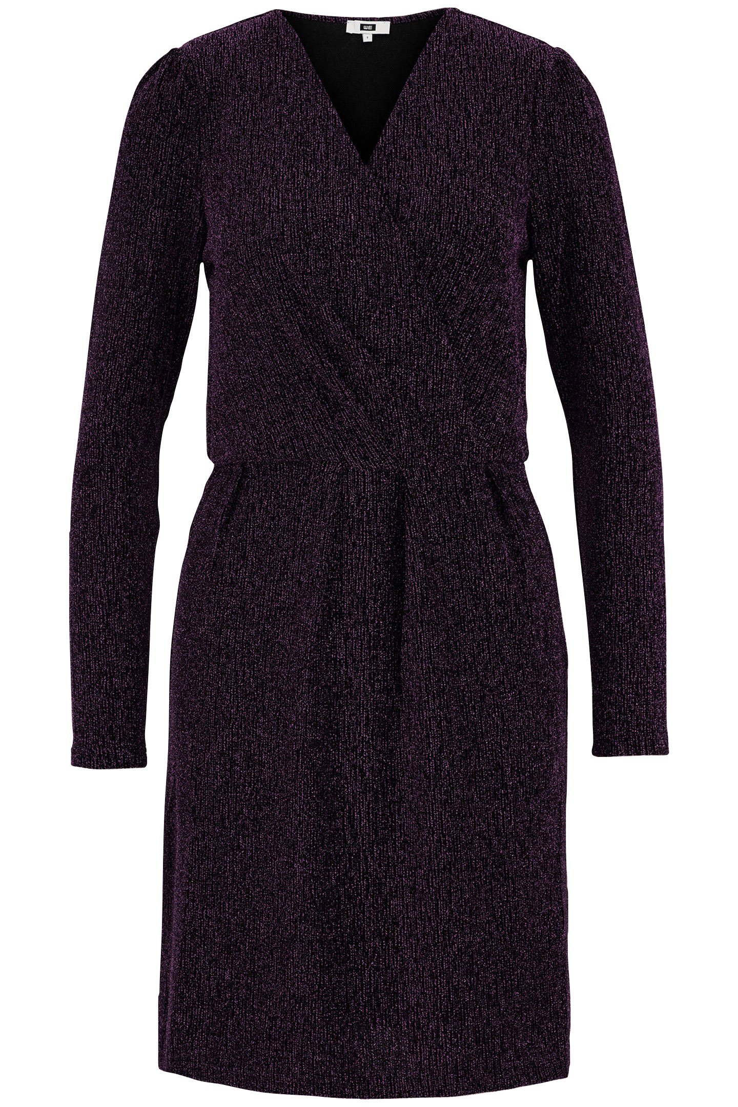 DRESS MID LENGTH DARK PURPLE 3