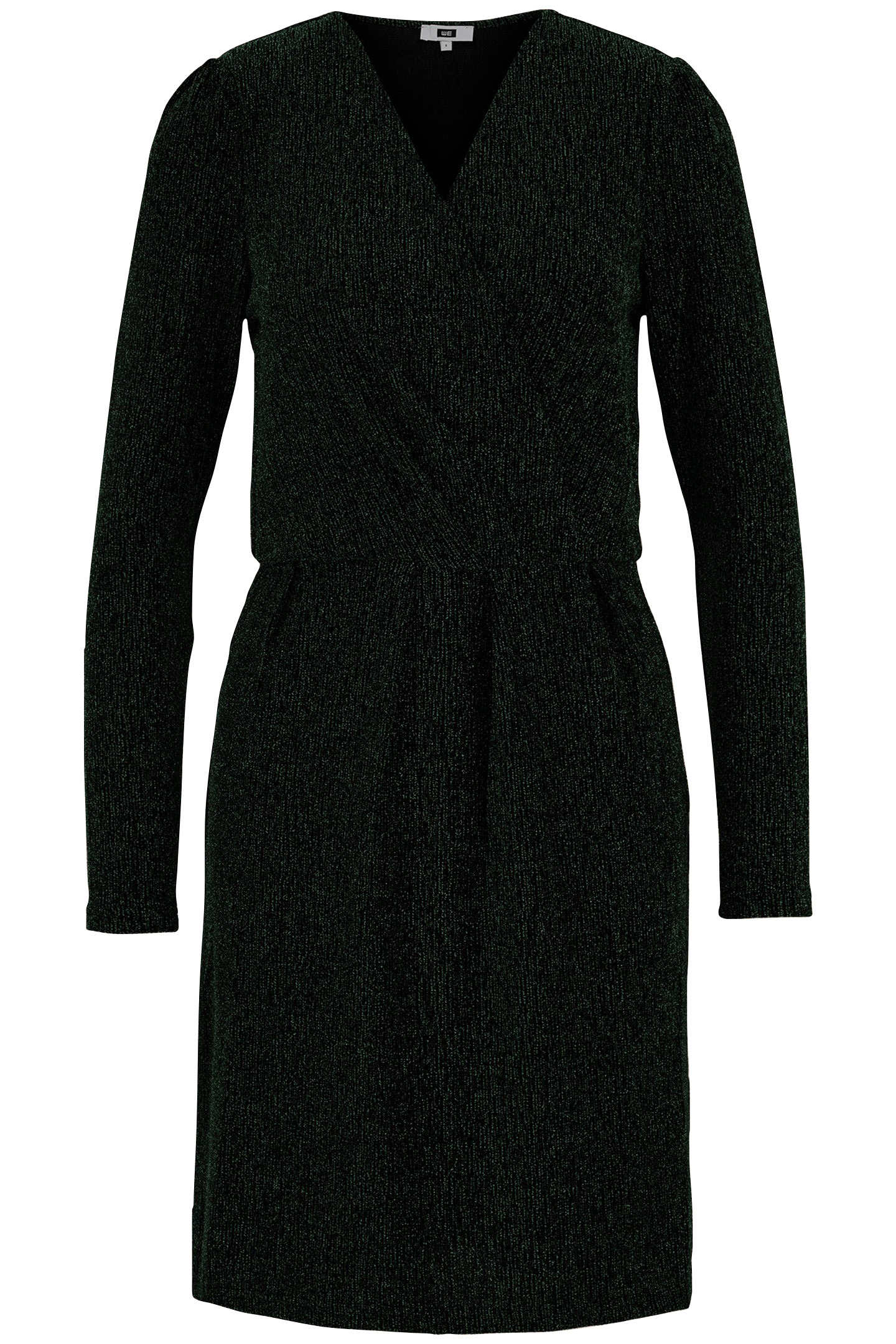 DRESS MID LENGTH DARK GREEN 4