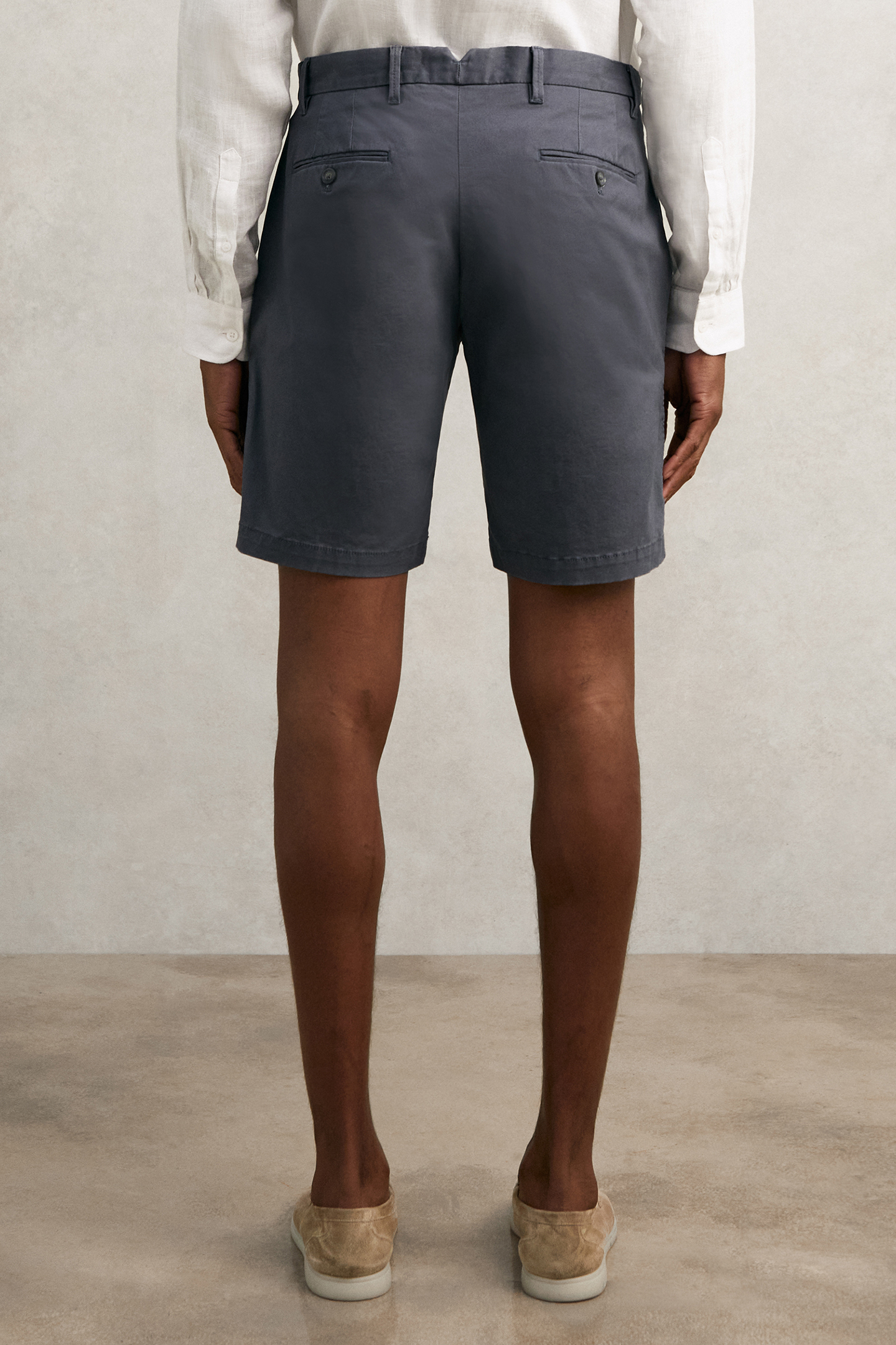 WICKET-CASUAL CHINO SHORT AIRFORCE BLUE 2