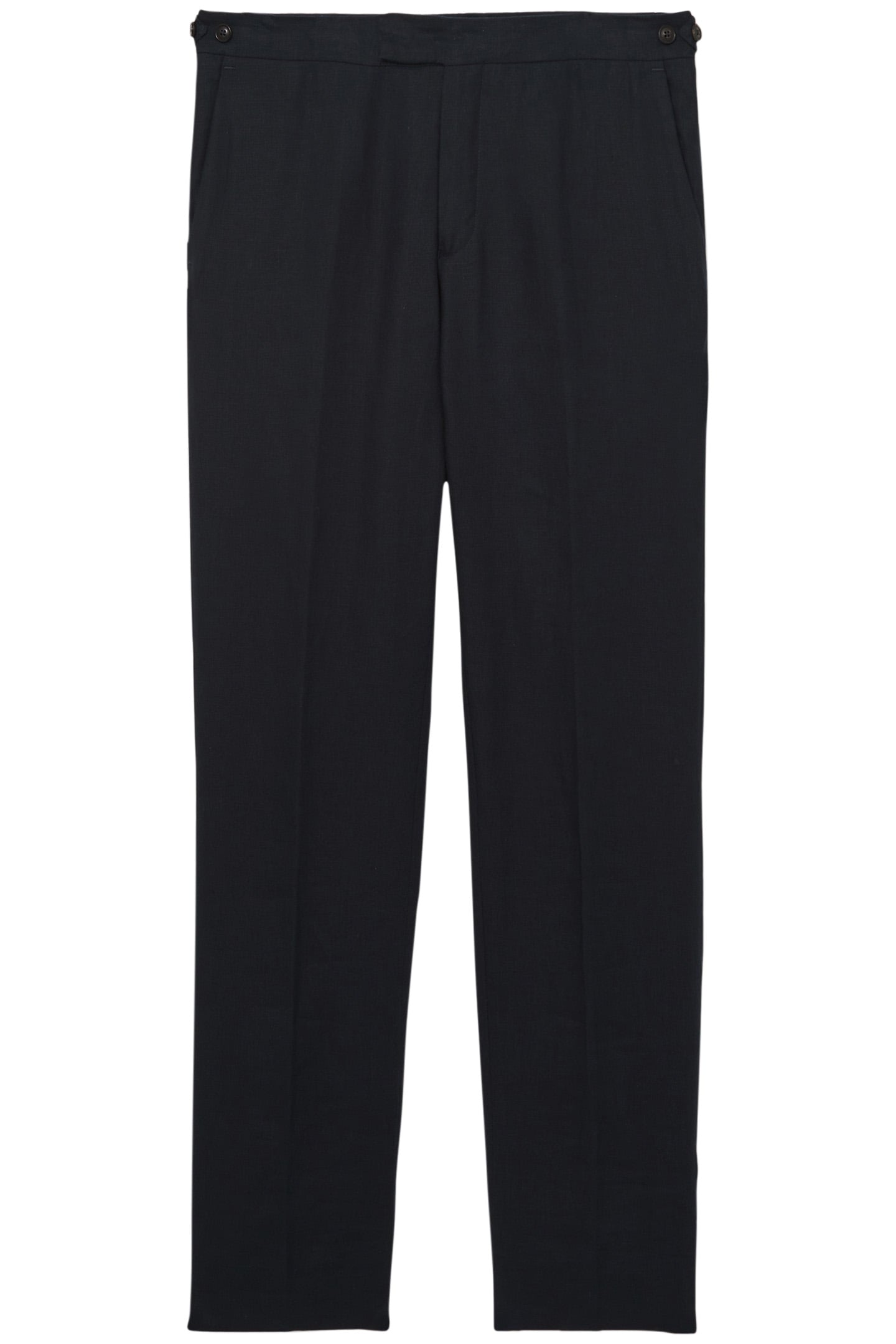 LINEN SLIM MIXER TROUSER NAVY 4