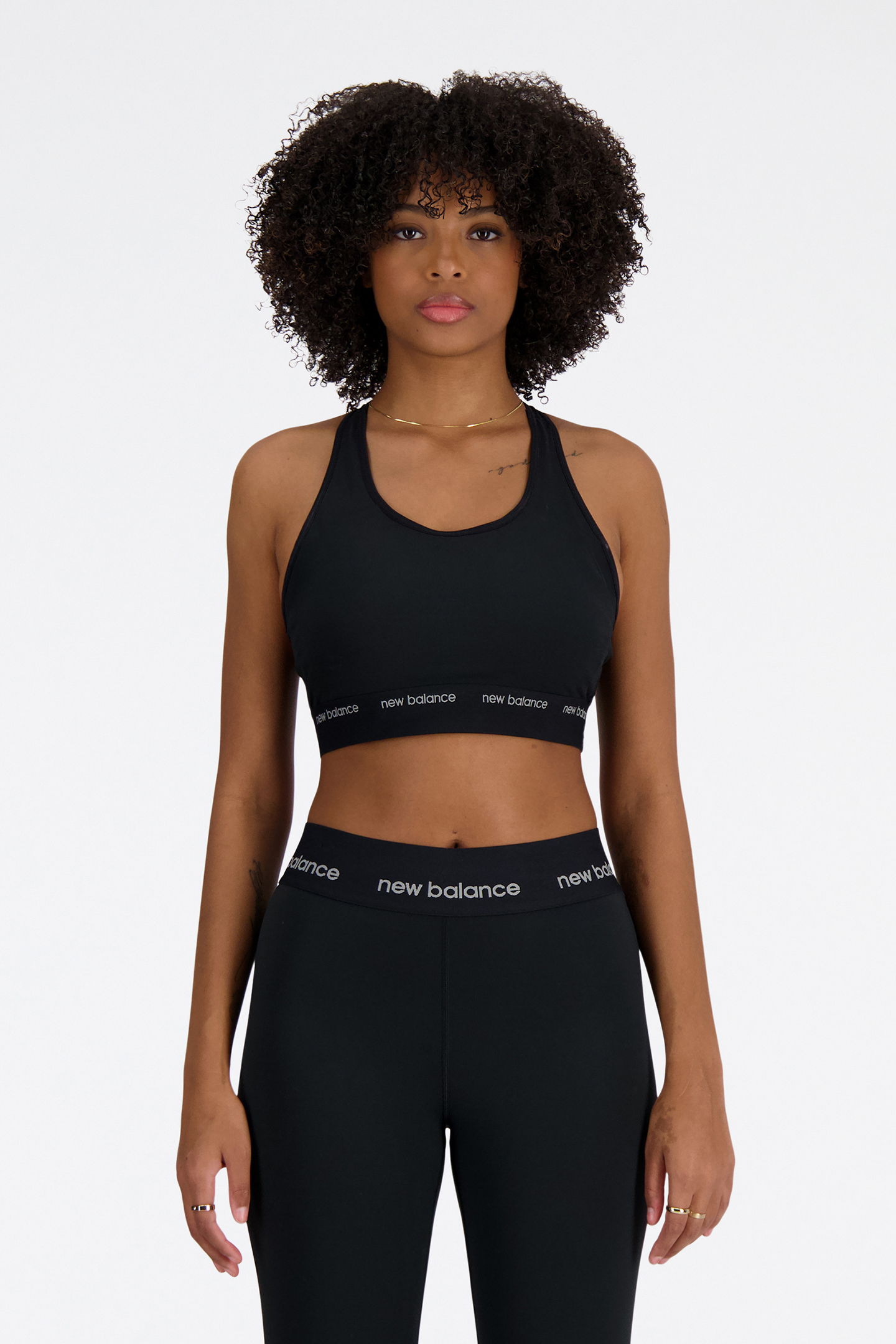 NB SLEEK MEDIUM SUPPORT SPORTS BLACK 1