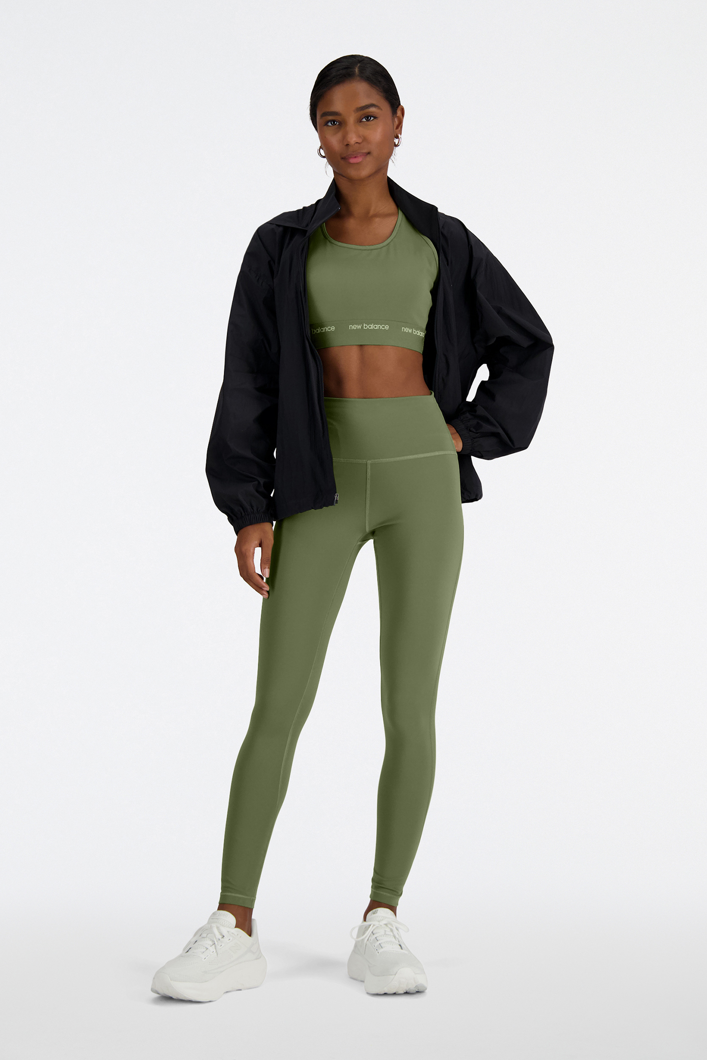 NB SLEEK MEDIUM SUPPORT SPORTS DARK OLIVE 4