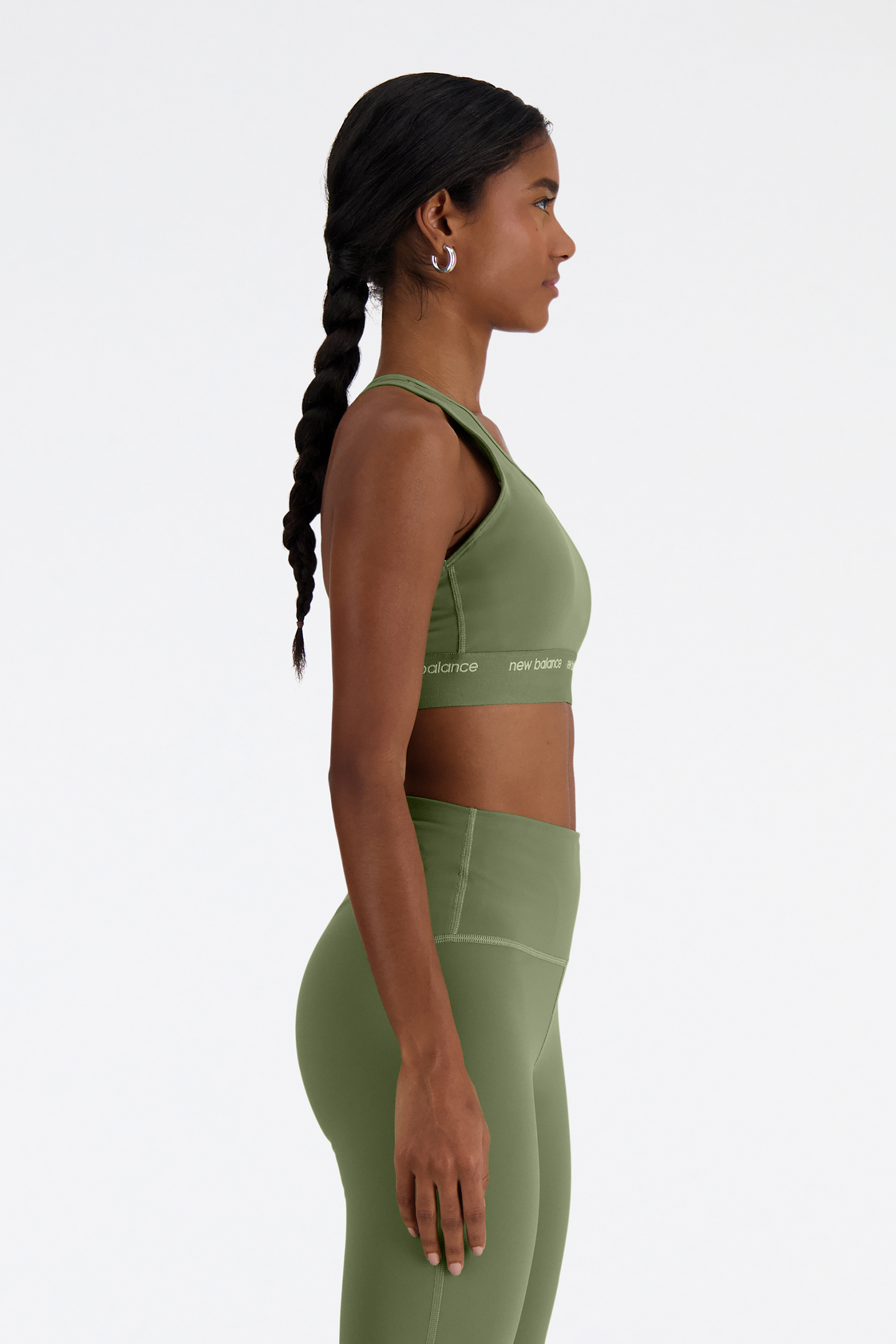 NB SLEEK MEDIUM SUPPORT SPORTS DARK OLIVE 3