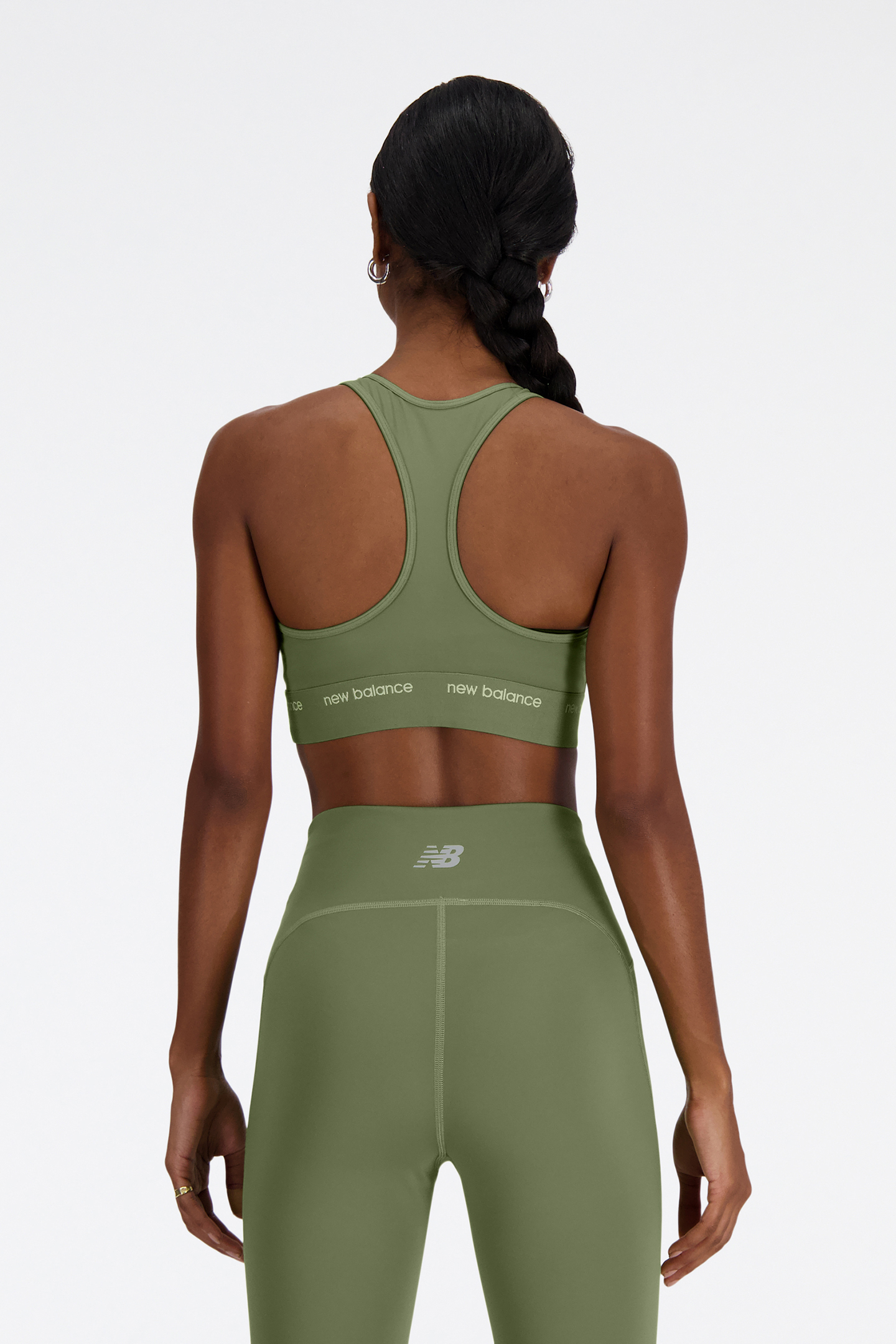 NB SLEEK MEDIUM SUPPORT SPORTS DARK OLIVE 2