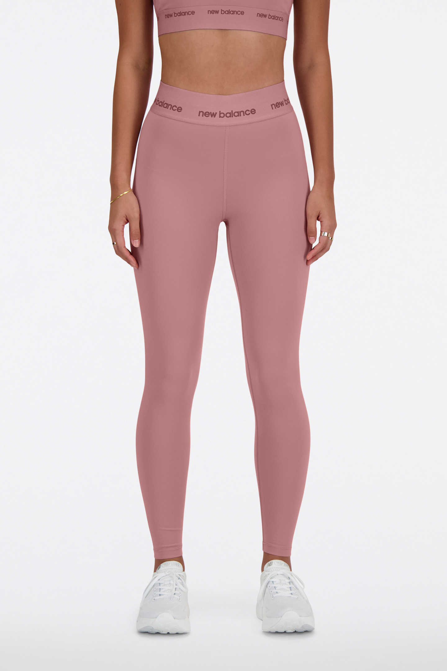 NB SLEEK HIGH RISE SPORT LEGGING ROSEWOOD 1