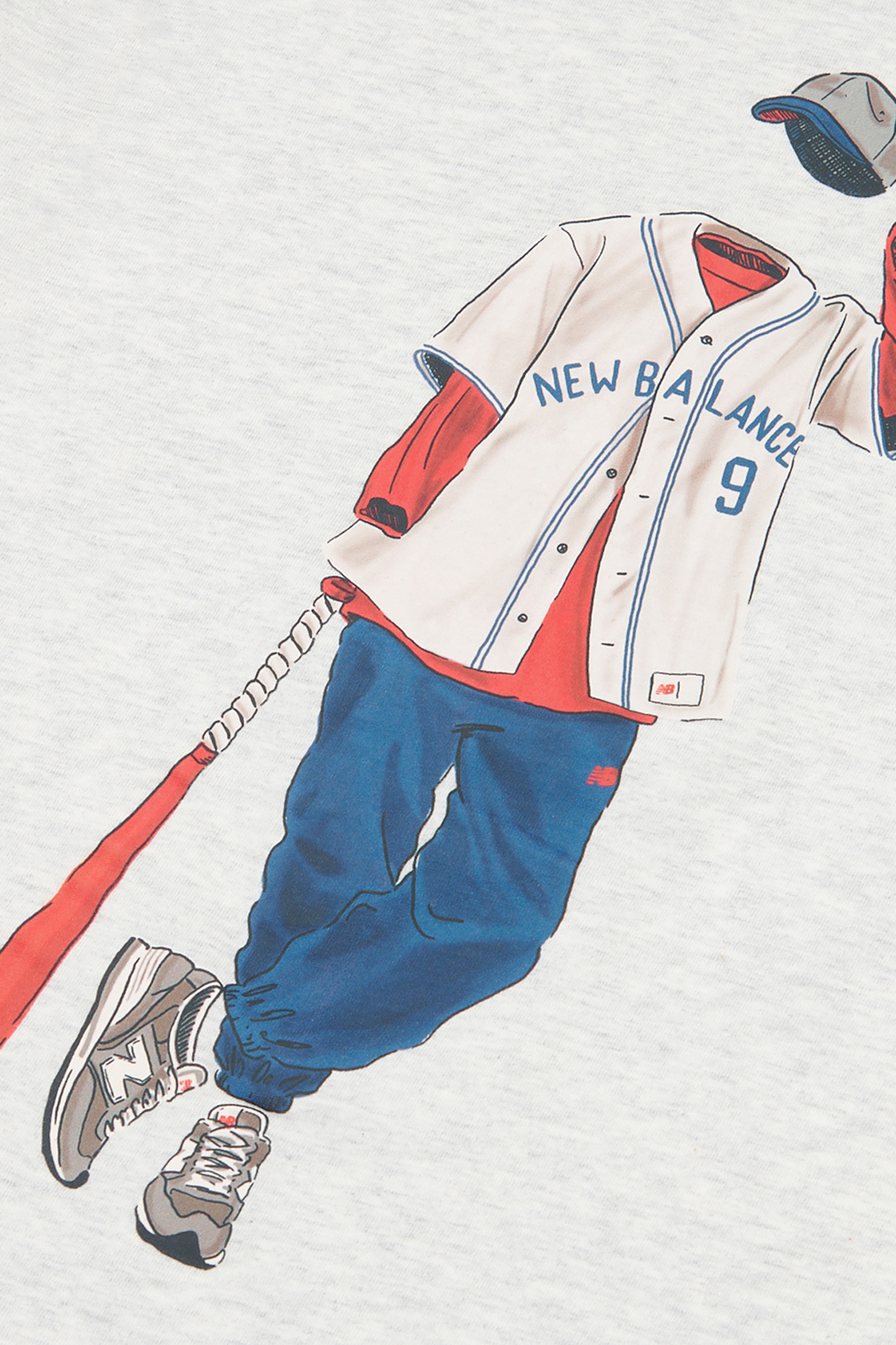 BOYS BASEBALL PLAYER BACK GRAPHIC TEE 10