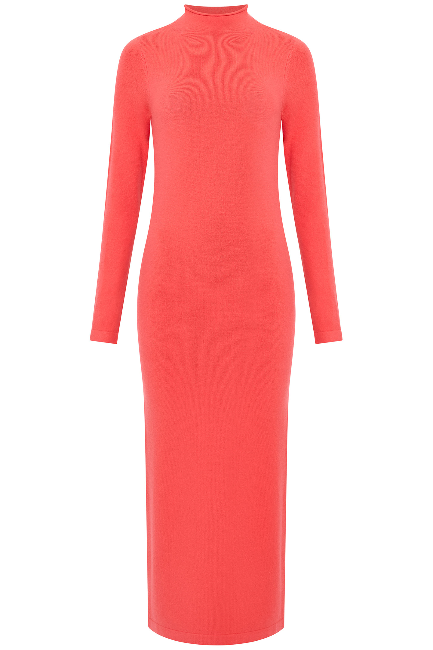 BABYSOFT ROLL NK DRESS CAYENNE RED 3