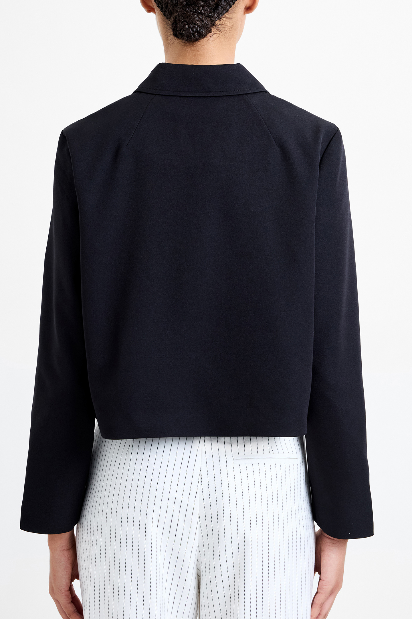 ZIP THROUGH JACKET BLACK 2